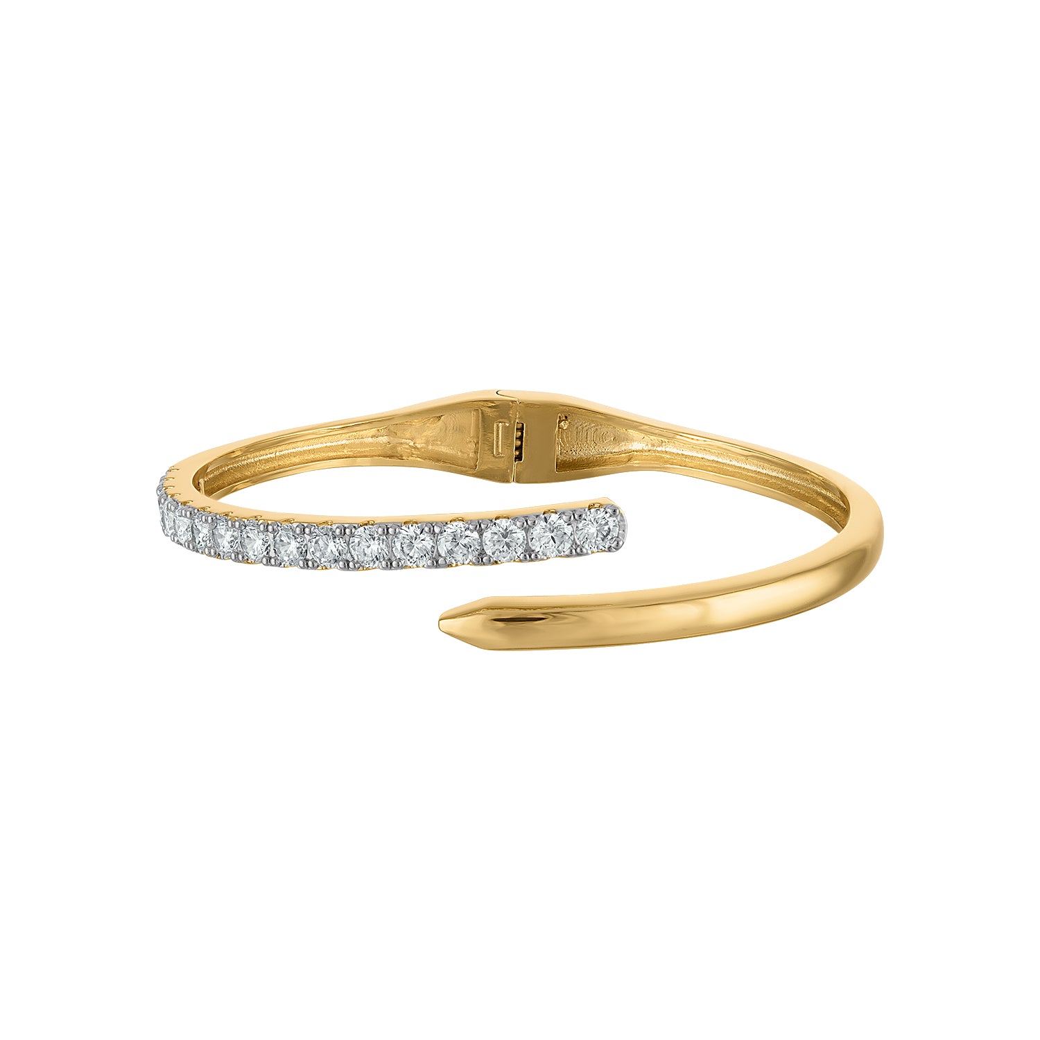 Crystal Spike Bangle - Josefina Jewels