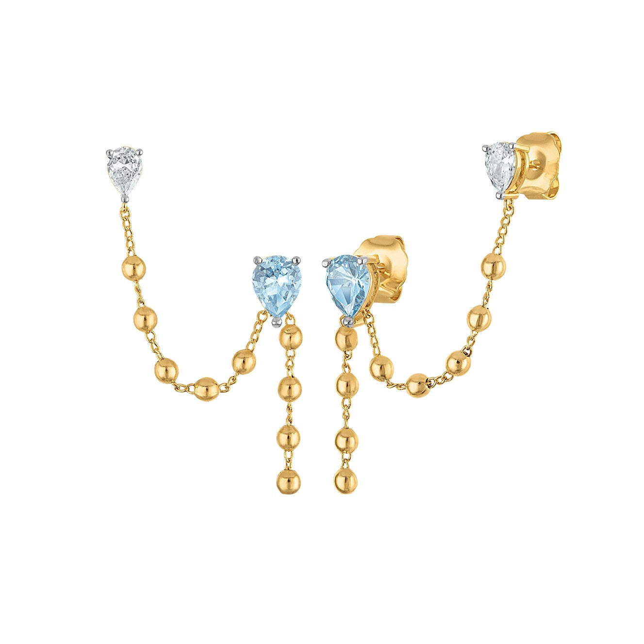Stella 2 Piercing Earring - Josefina Jewels