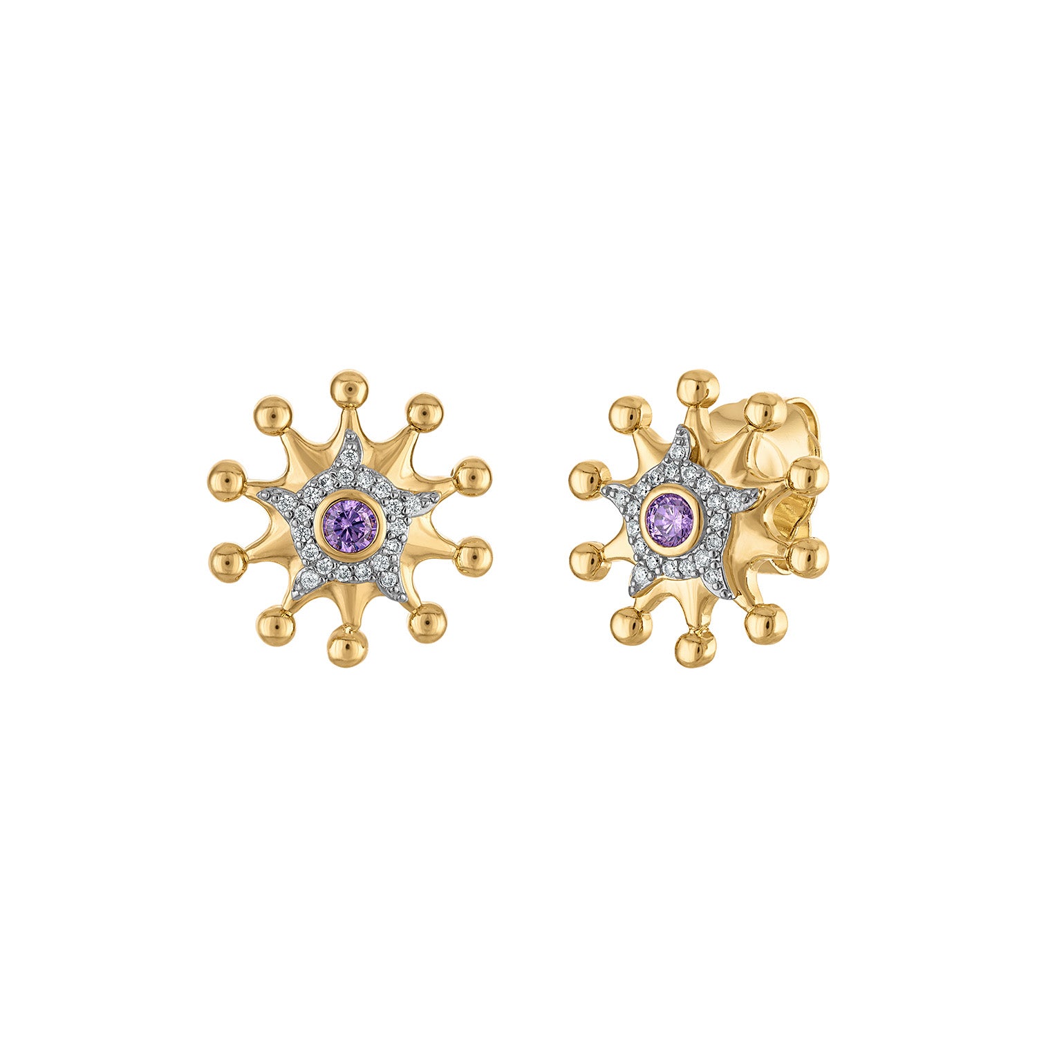 Cielo Stud Earrings - Josefina Jewels
