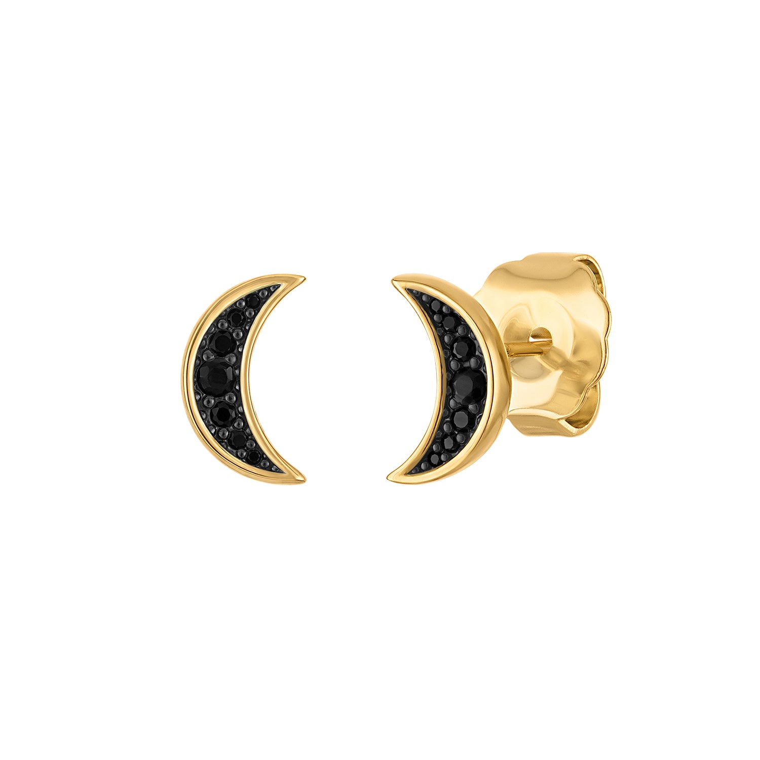 Petite Luna Stud Earrings - Josefina Jewels