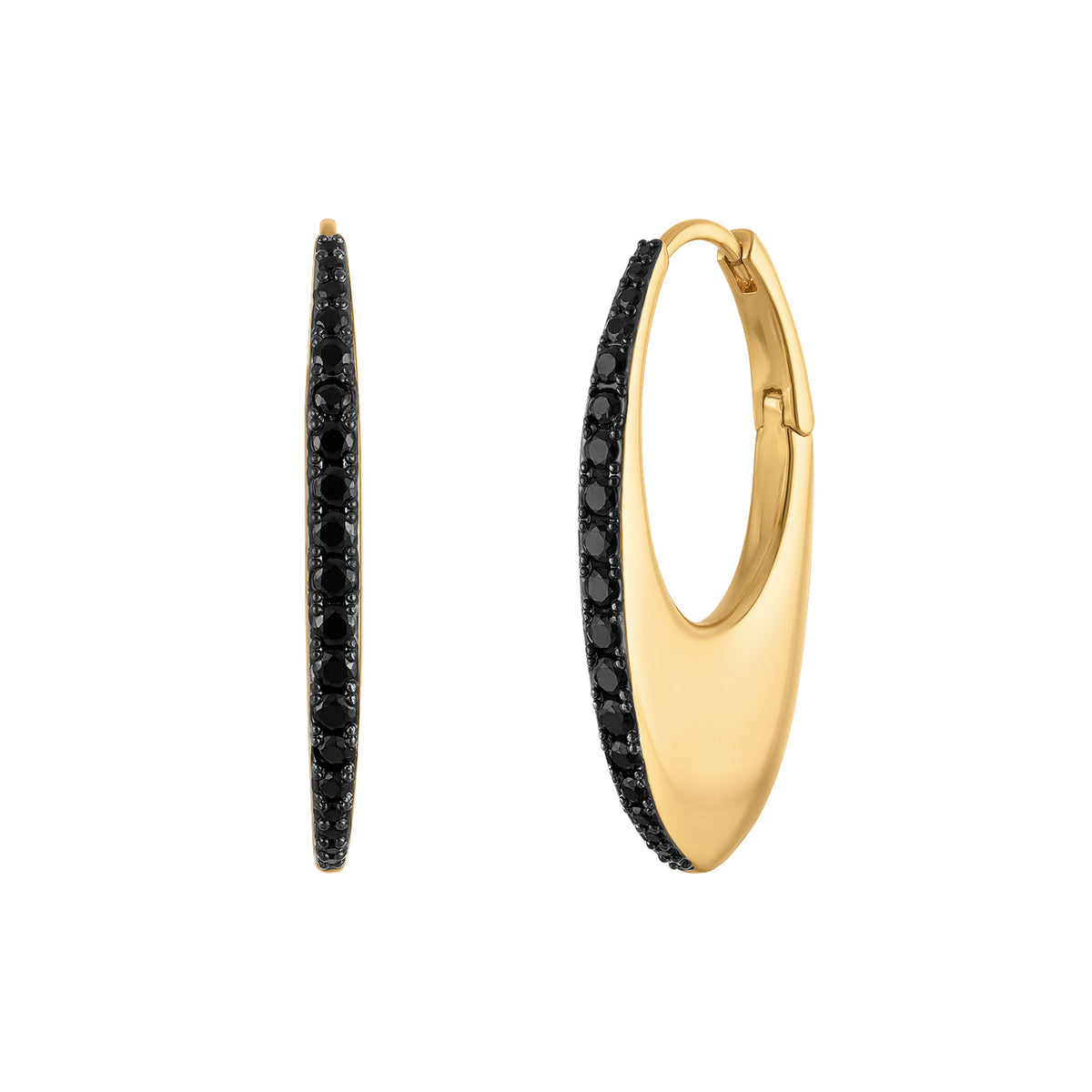 Luminaire Hoop Earrings - Josefina Jewels