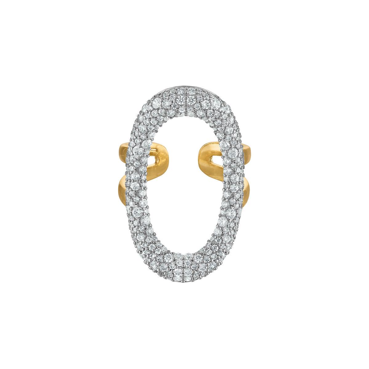 Icy Link Ring