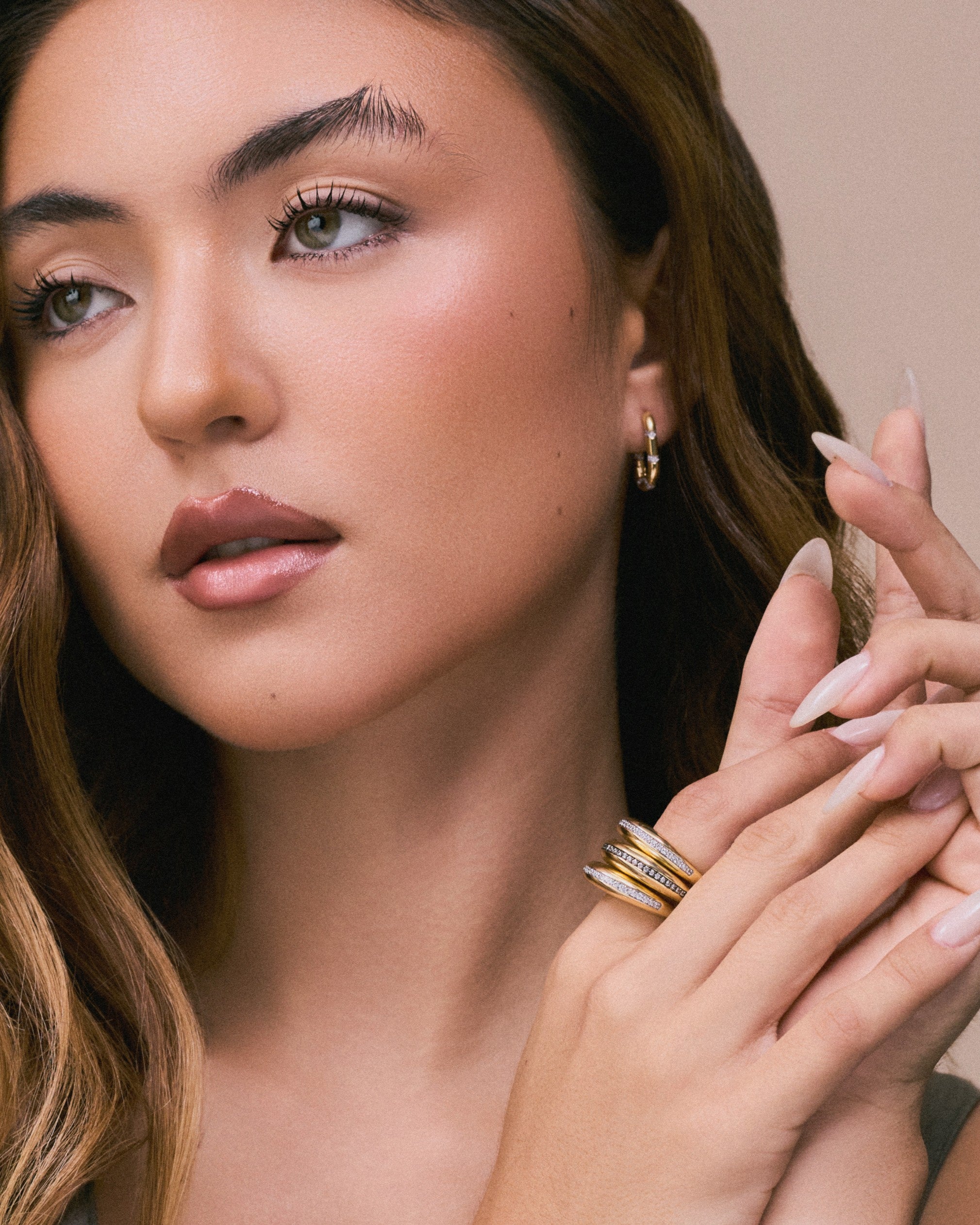 Estelle Hoop Earrings