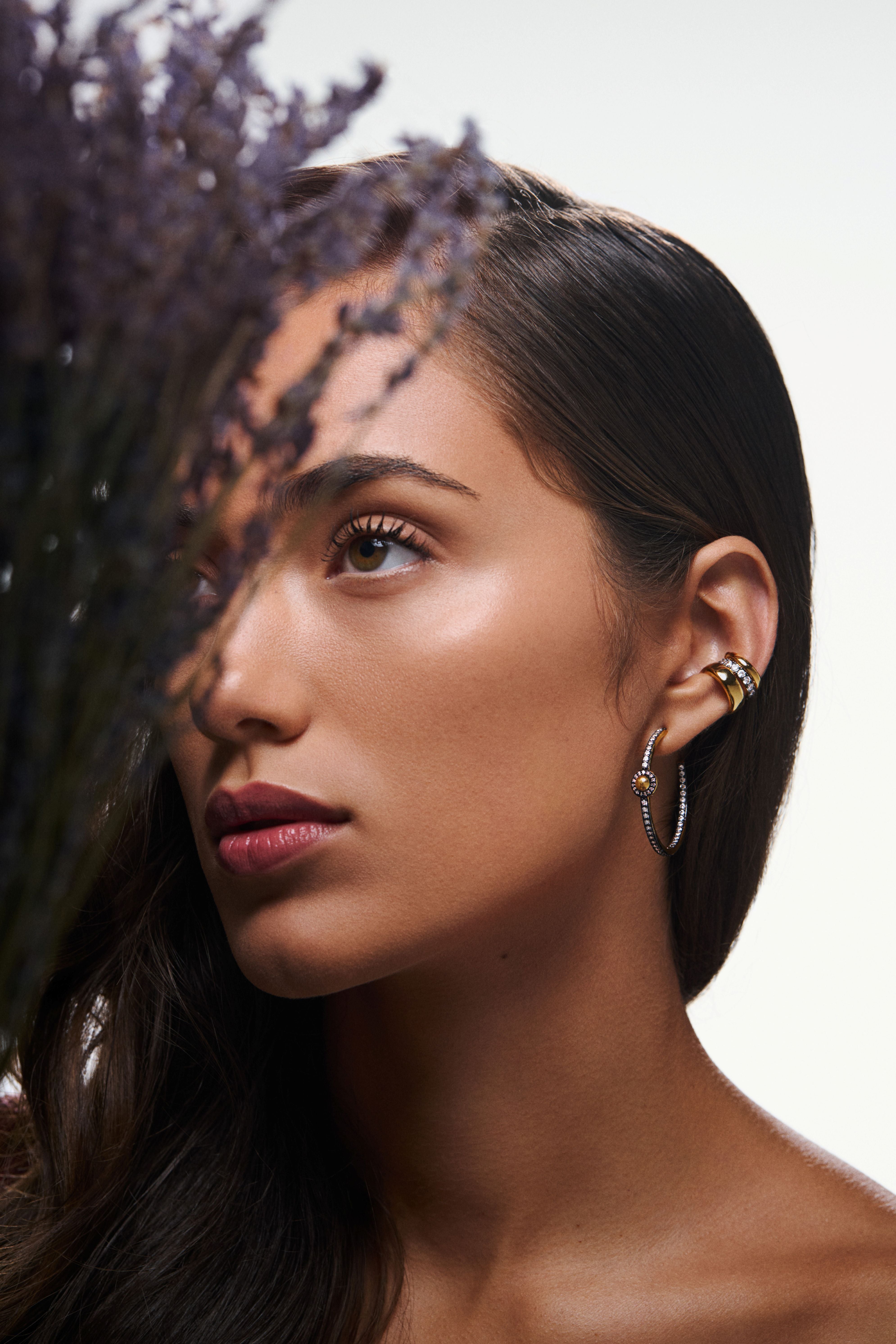 Golden Ear Cuff Large - Josefina Jewels