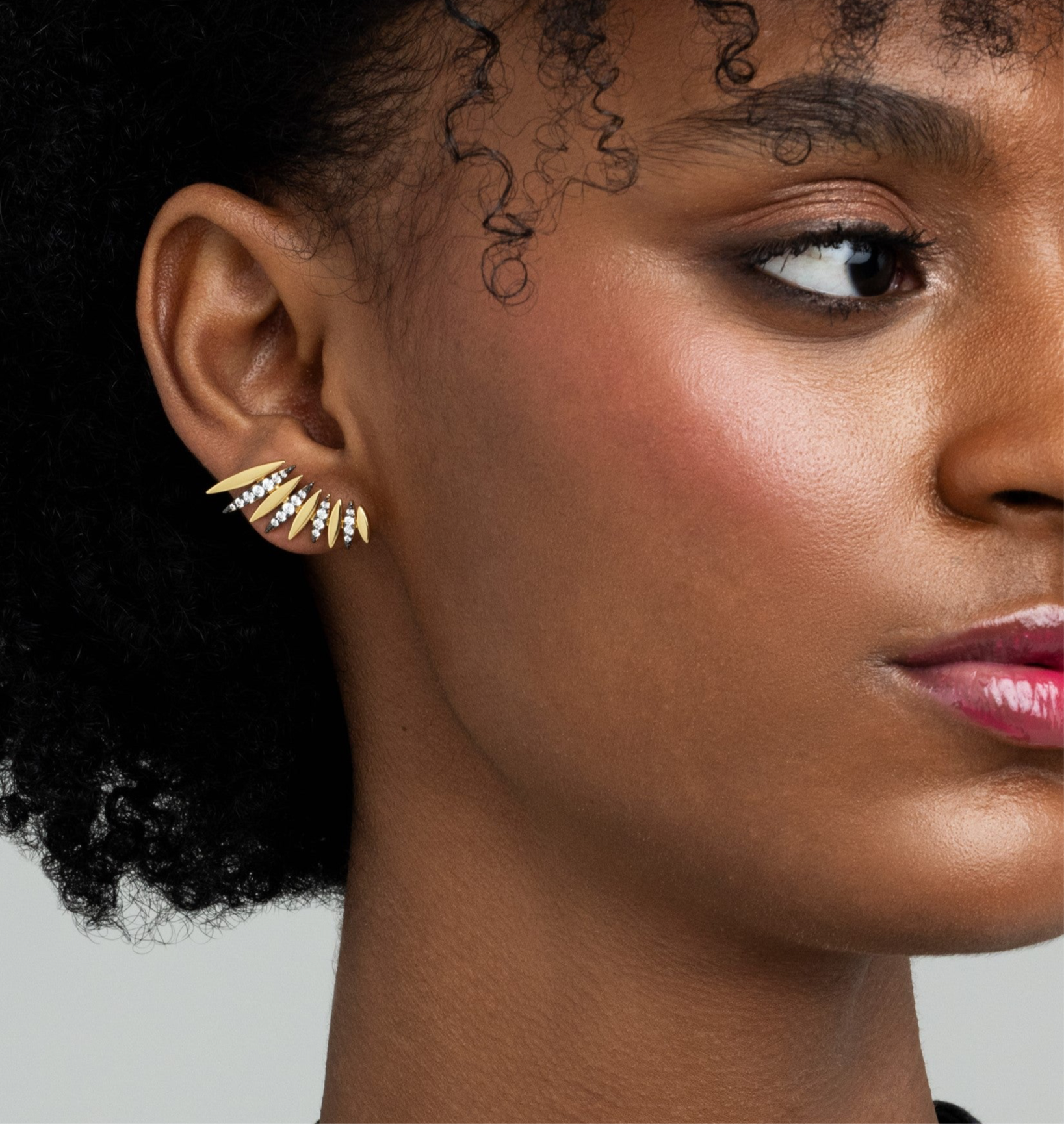 Spike Ear Climber Earring - Josefina Jewels