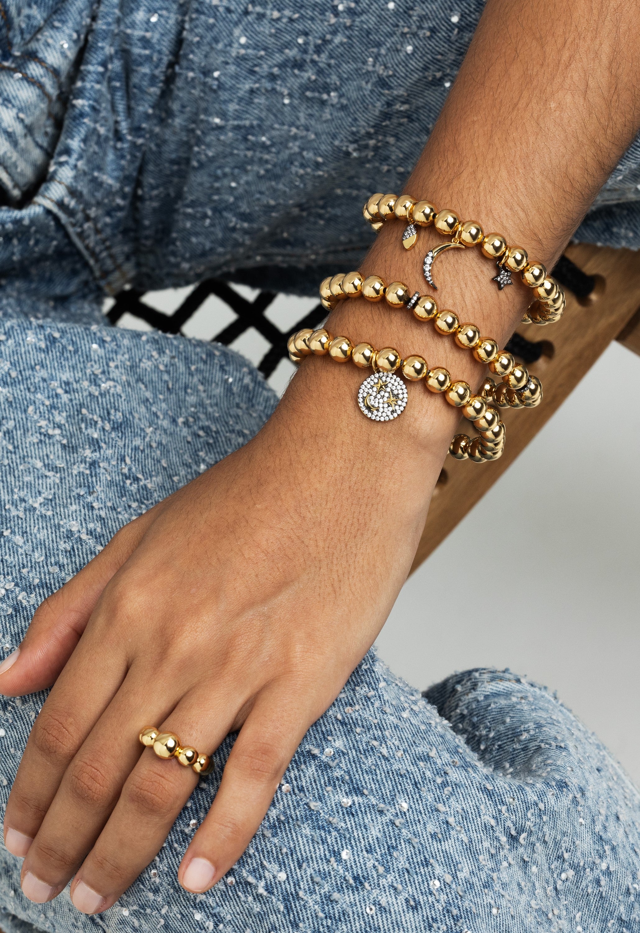 Sky Beaded Bracelet - Josefina Jewels