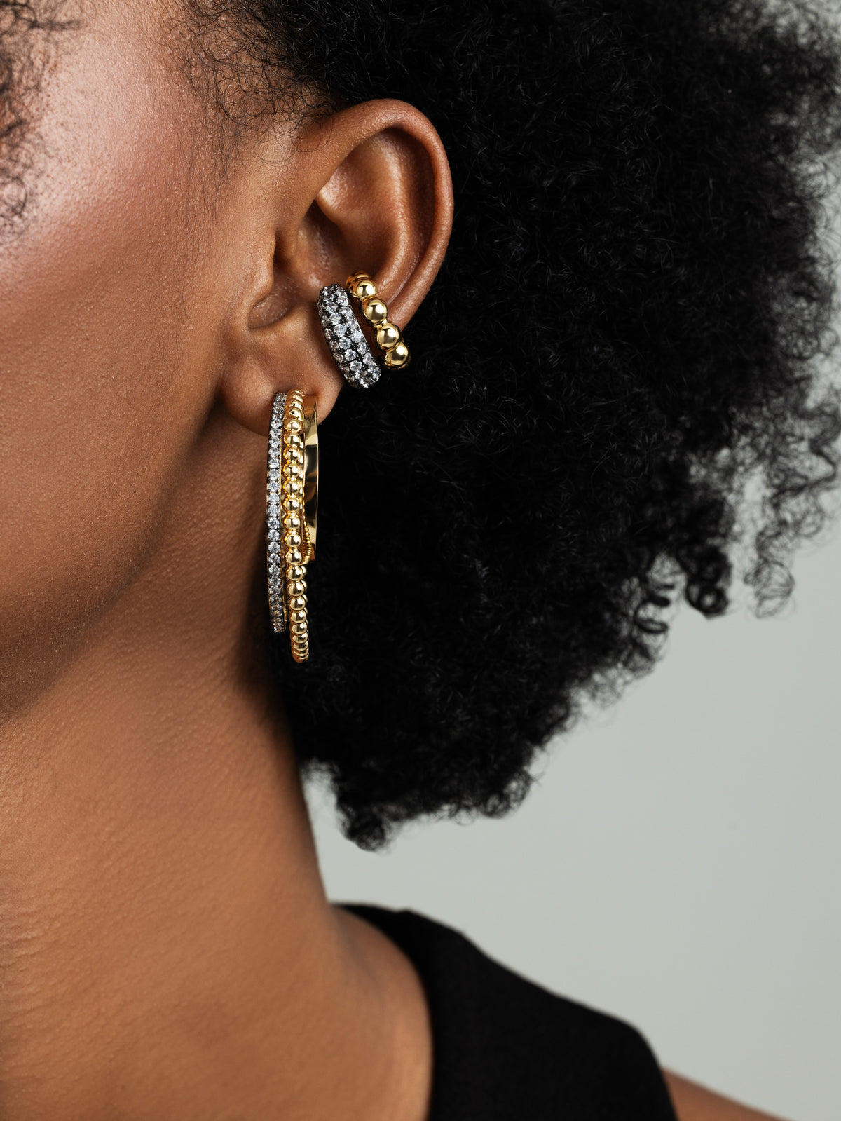 Pave Ear Cuff - Josefina Jewels