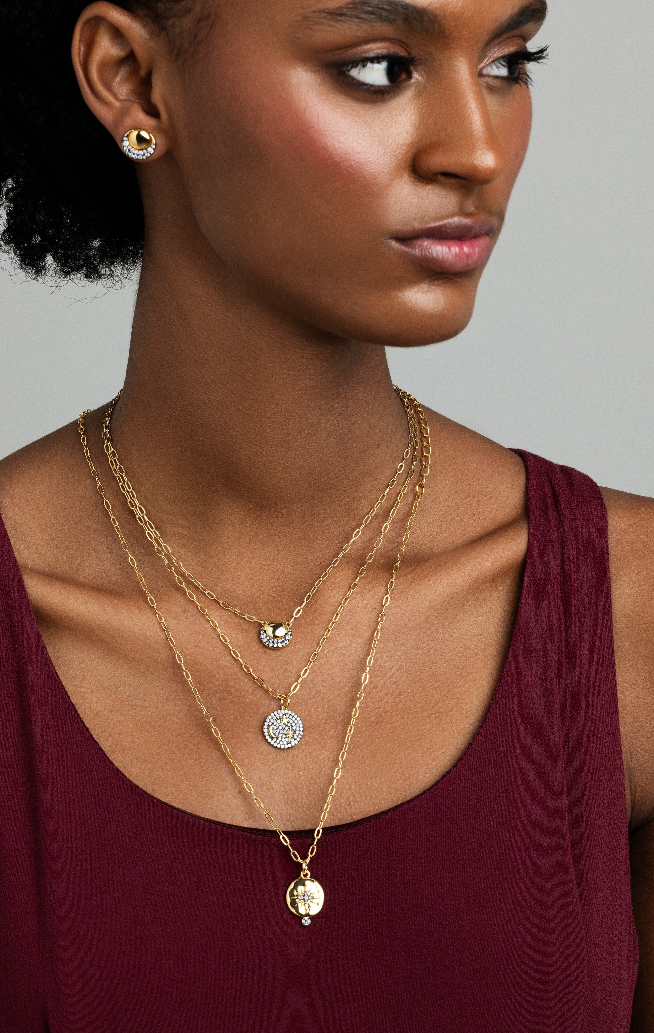 Constellation Pave Necklace - Josefina Jewels
