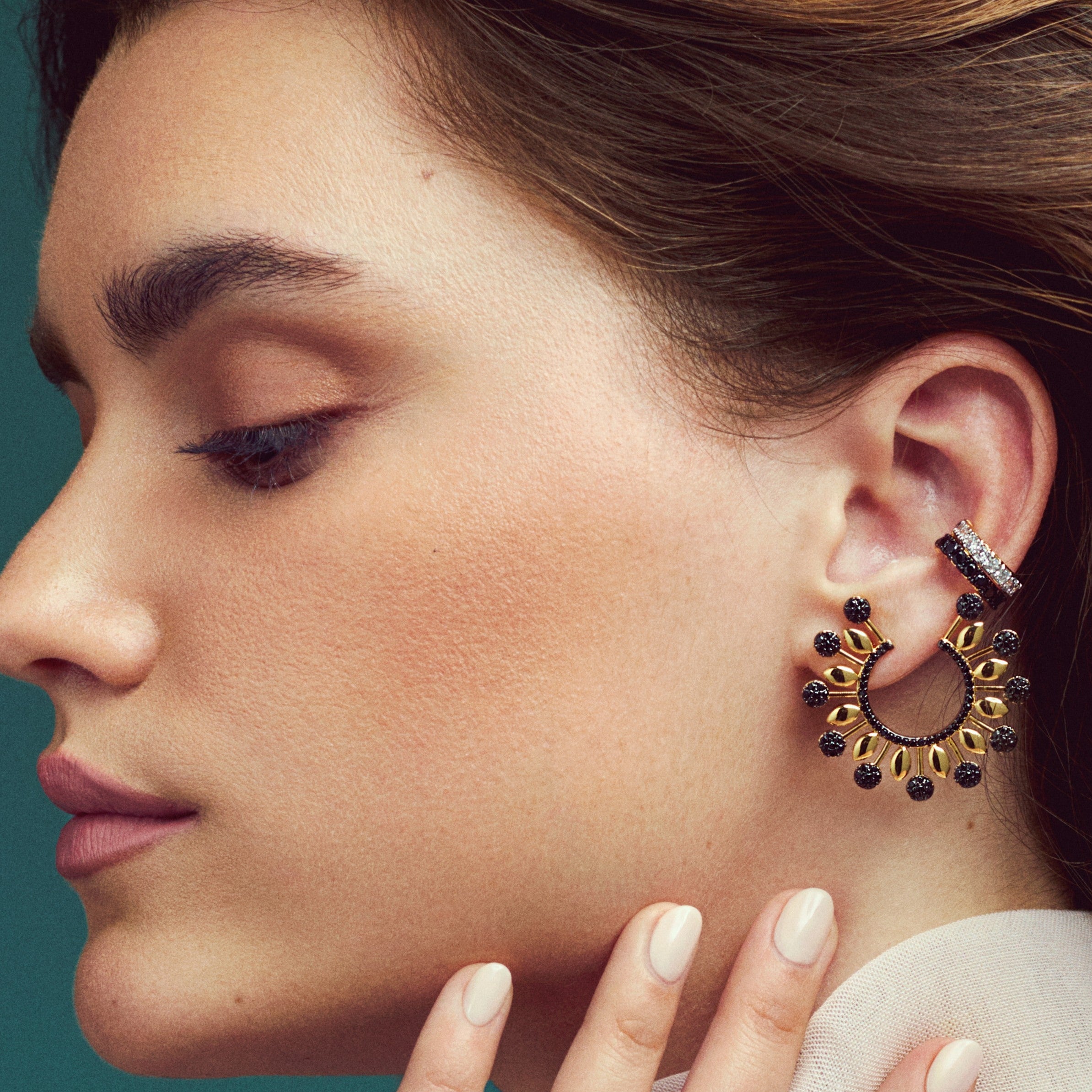 Sharon Statement Earrings - Josefina Jewels