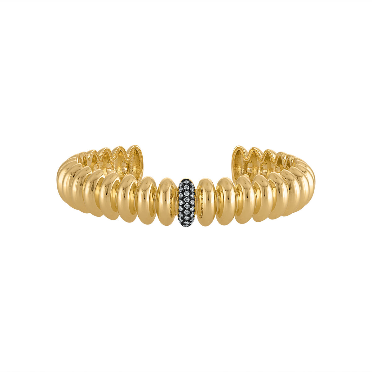 Spike Sparkle Cuff - Josefina Jewels