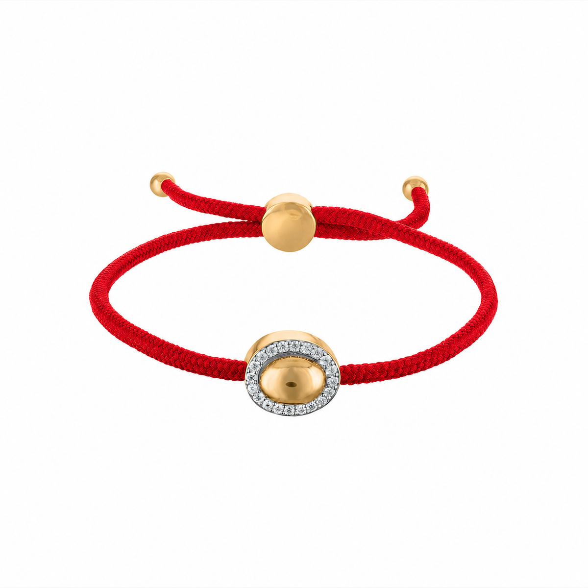 Golden Aura Cord Bracelet