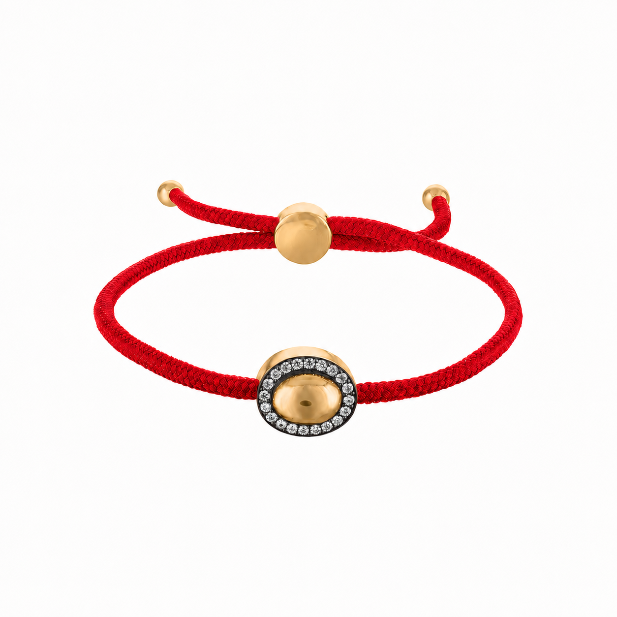 Golden Aura Cord Bracelet