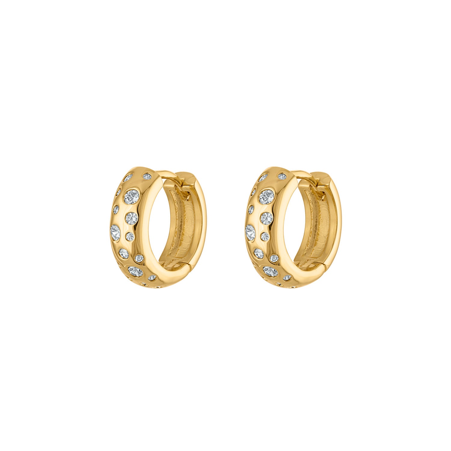 Vanesa Huggie Earrings - Josefina Jewels
