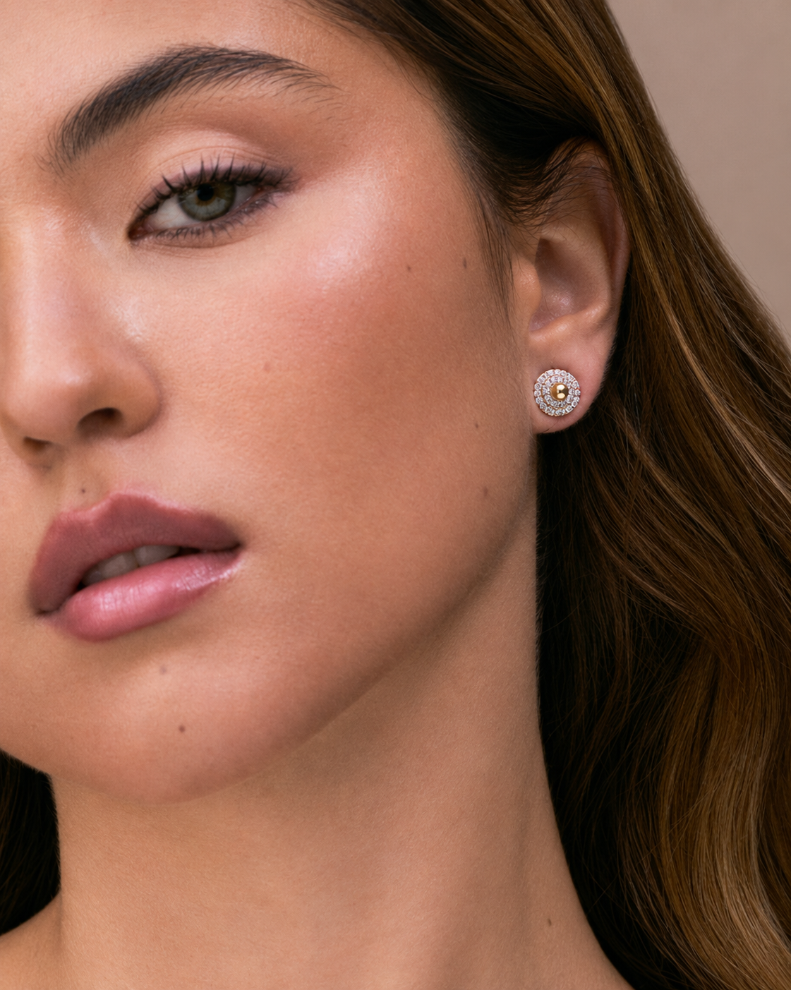 Eclipse Stud Earrings - Josefina Jewels