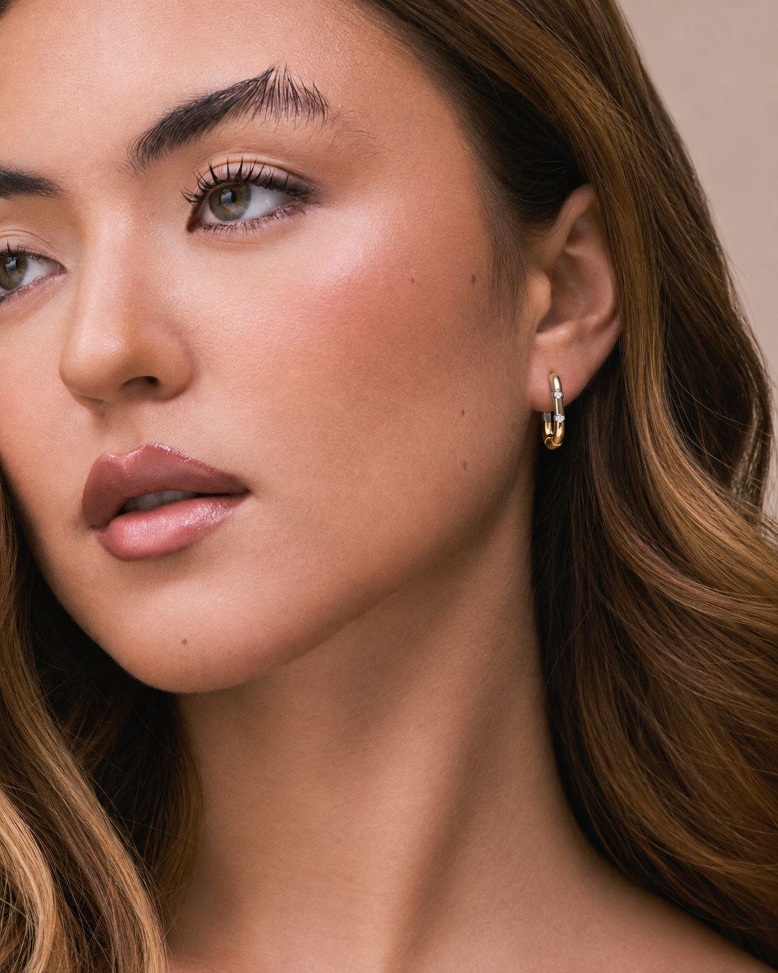 Estelle Hoop Earrings - Josefina Jewels
