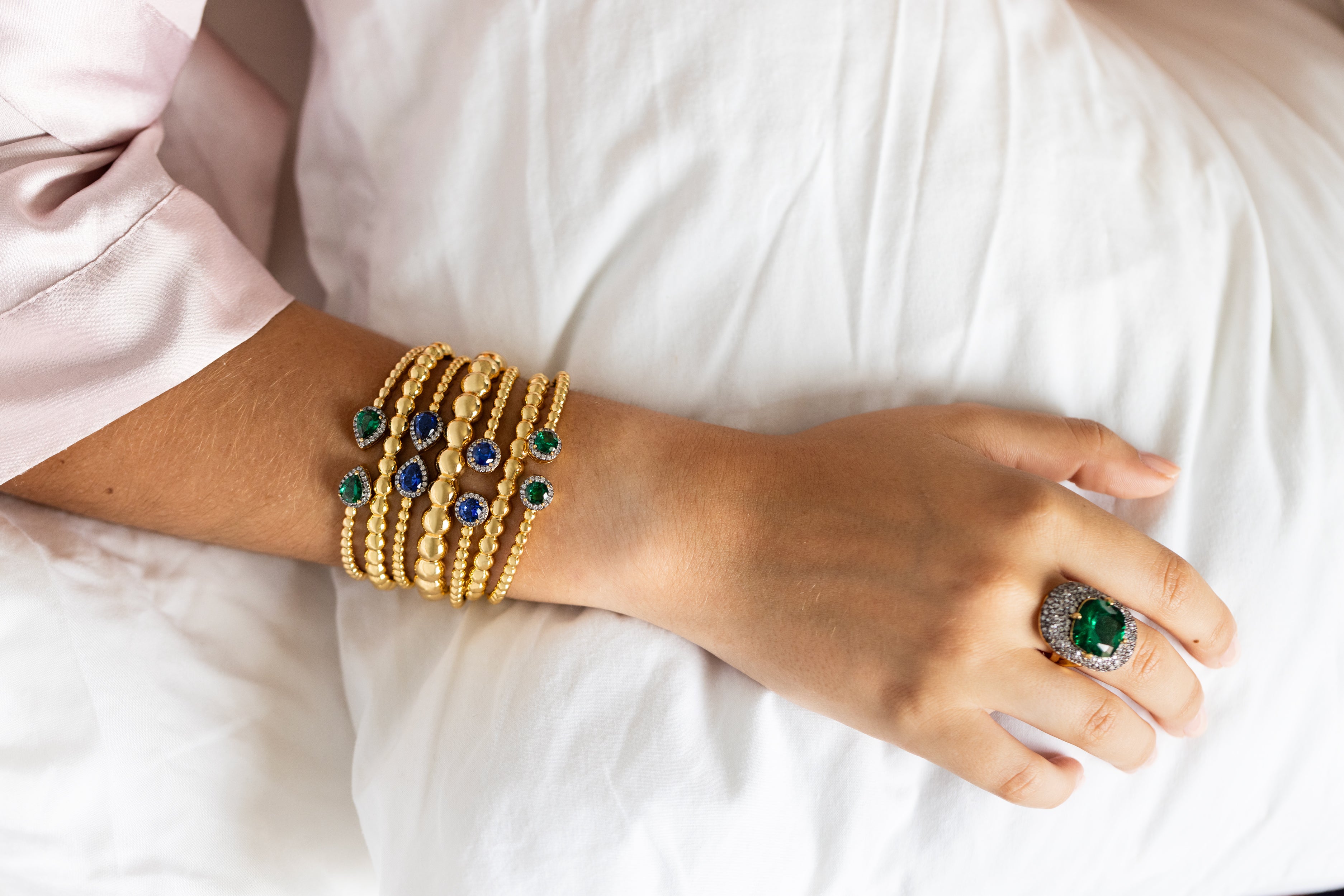 Diana Round Shape Bracelet - Josefina Jewels