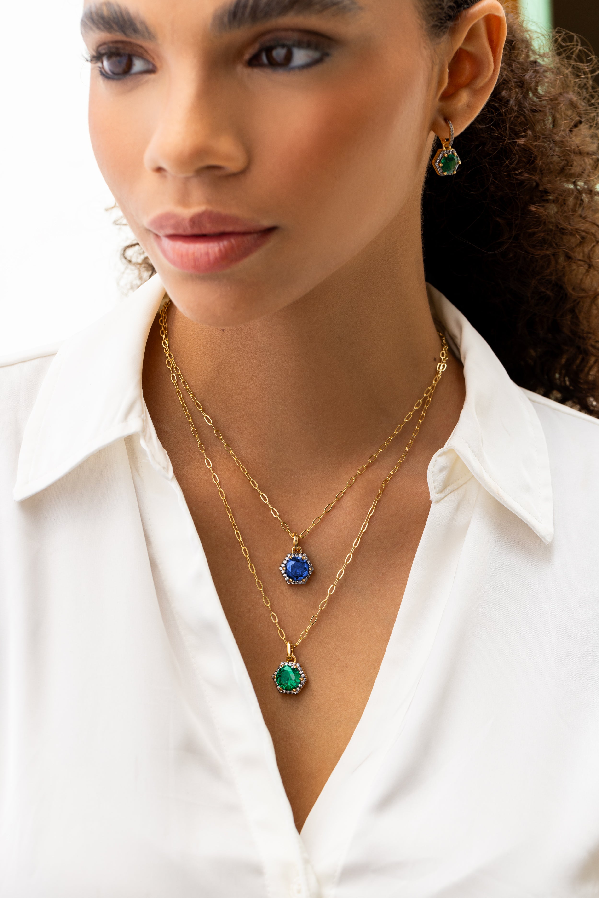 Salma Short Necklace - Josefina Jewels