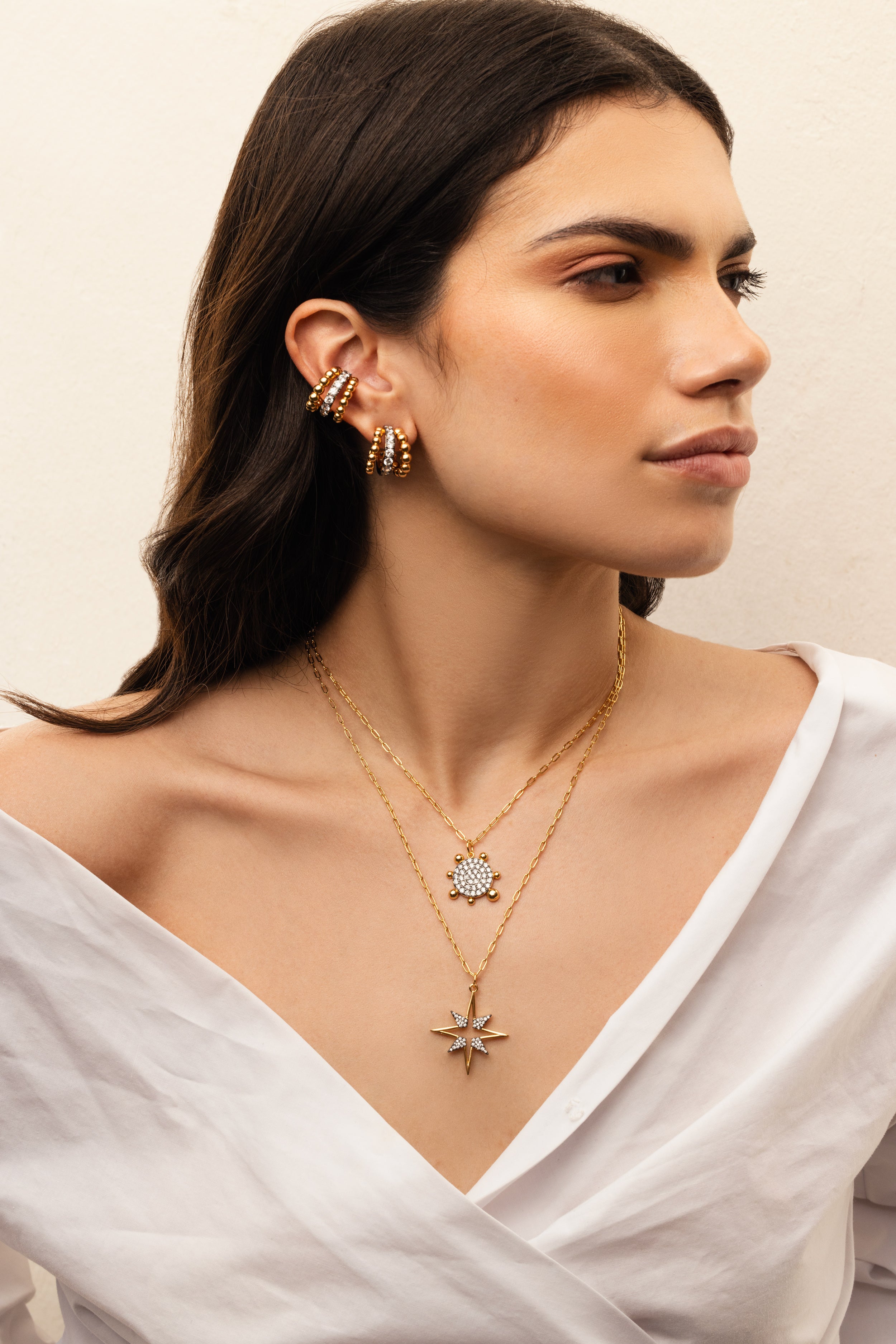 Josefina Hoop Earrings - Josefina Jewels
