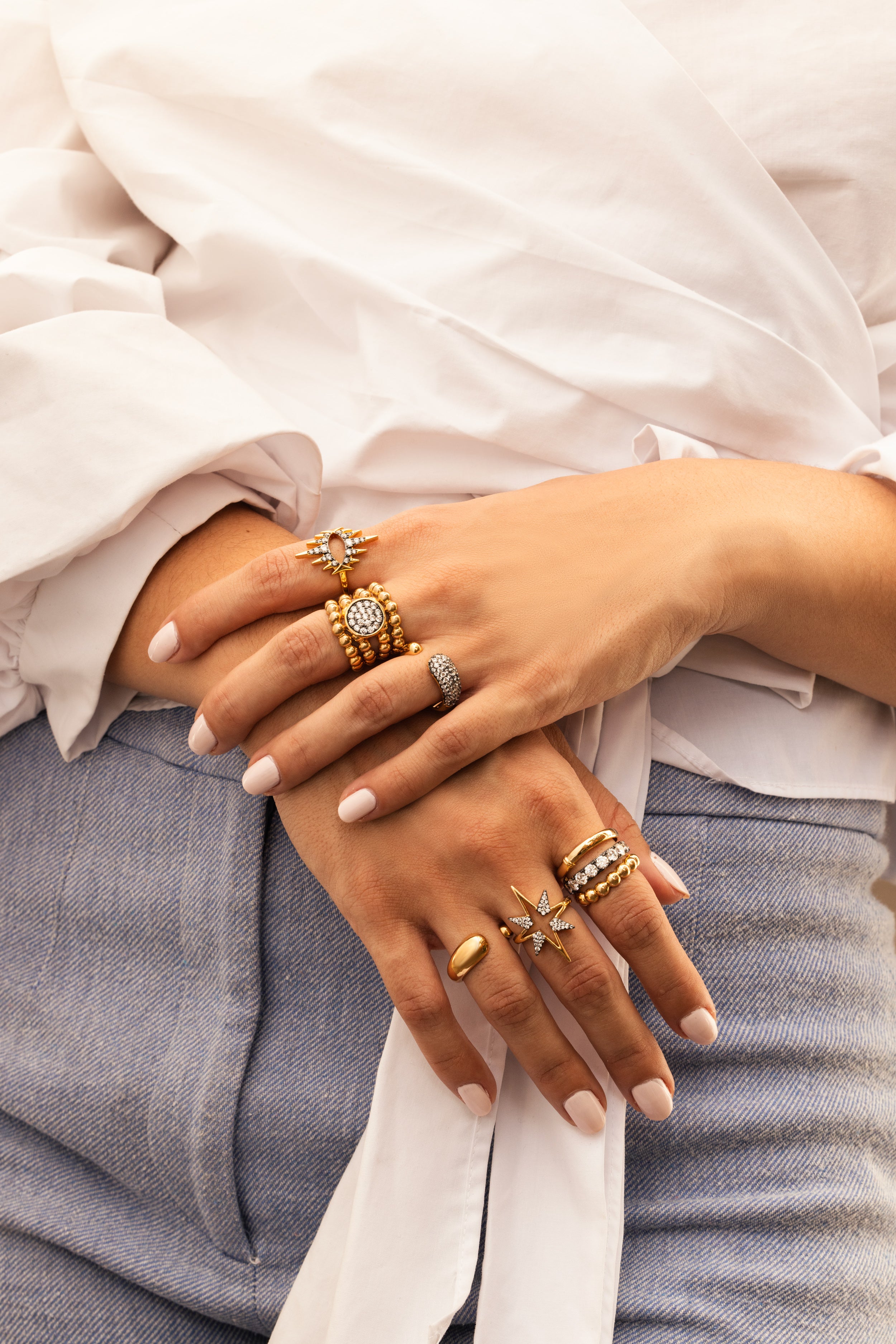 Caroline Sparkle Ring - Josefina Jewels