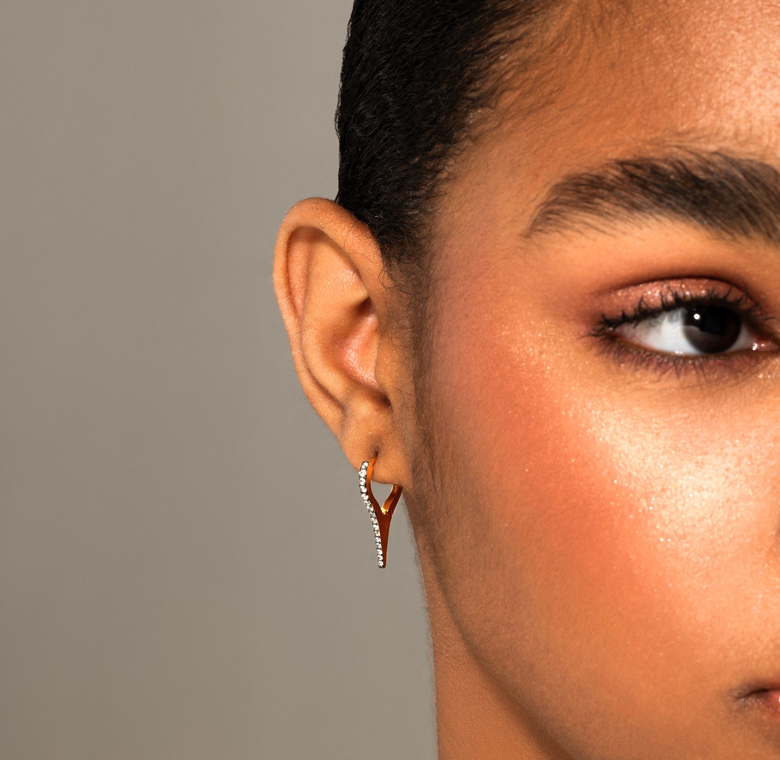Seba Spike Hoop Earrings - Josefina Jewels