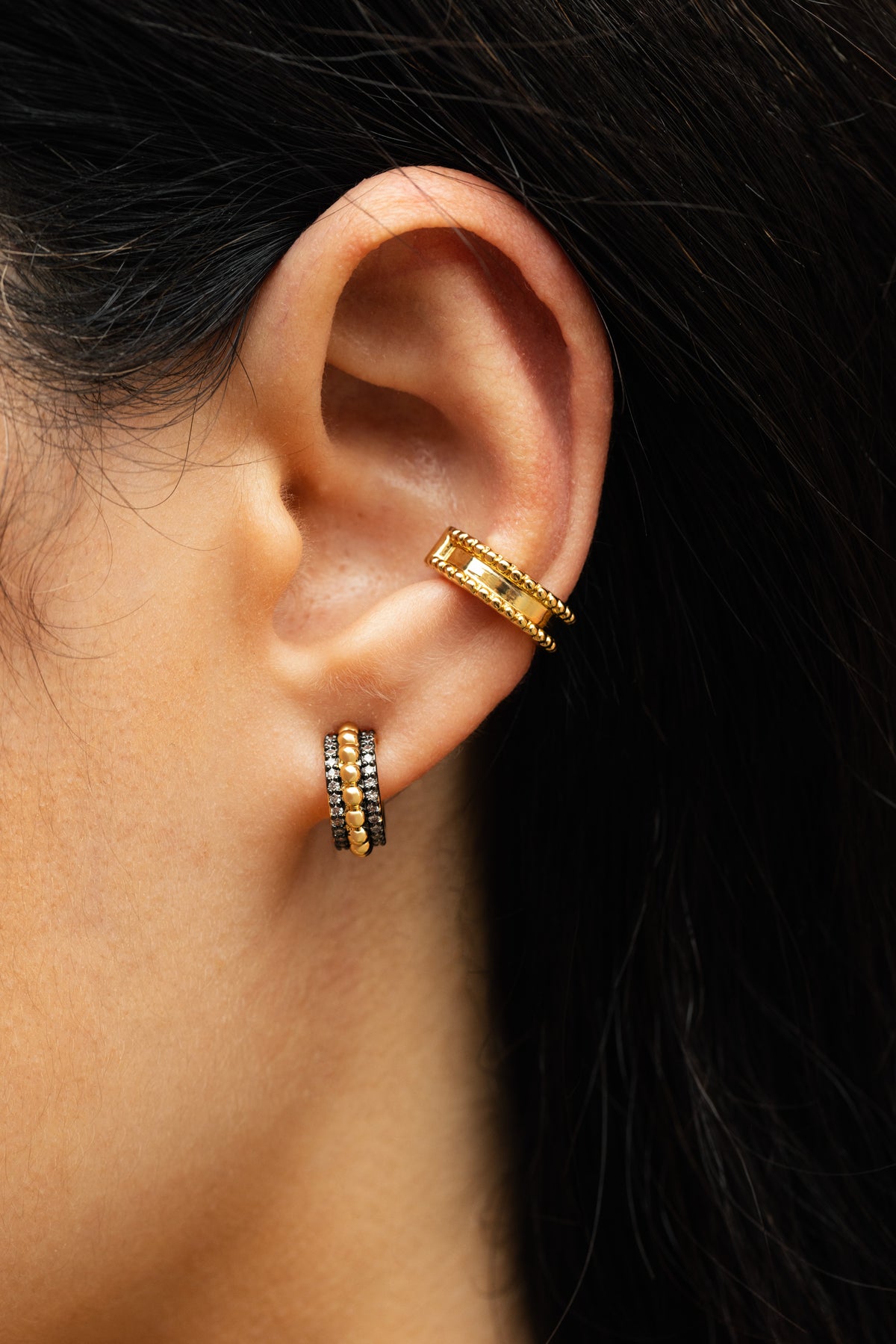 Golden EarCuff - Josefina Jewels