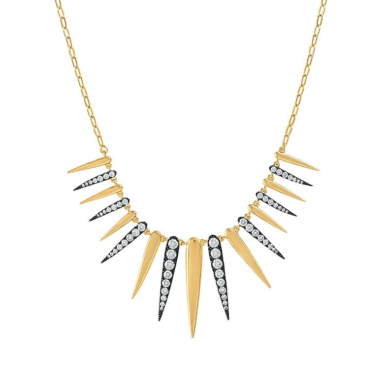 Spike Statement Necklace - Josefina Jewels