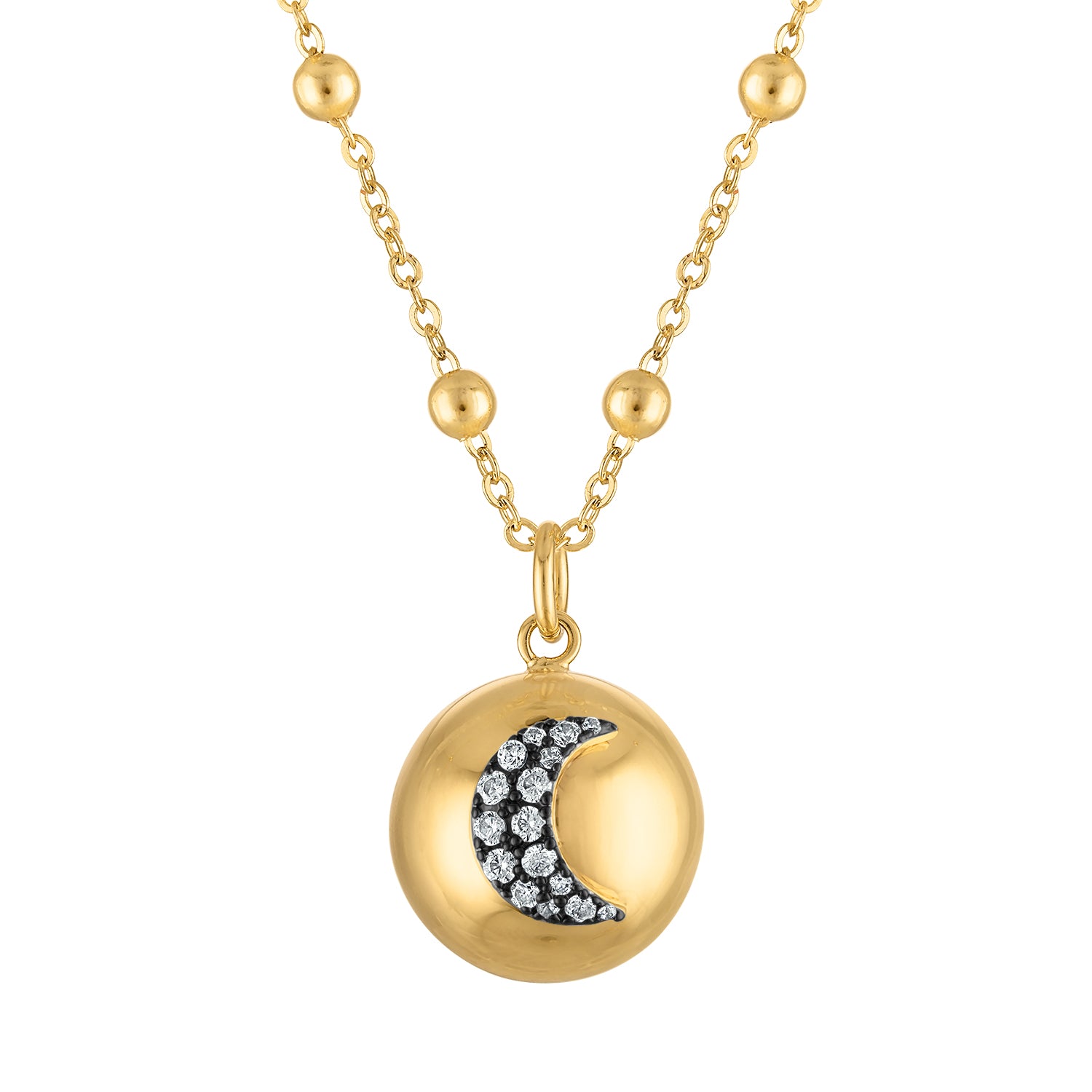 Moon Olivia 16 -19 Inches Short Necklace - Josefina Jewels