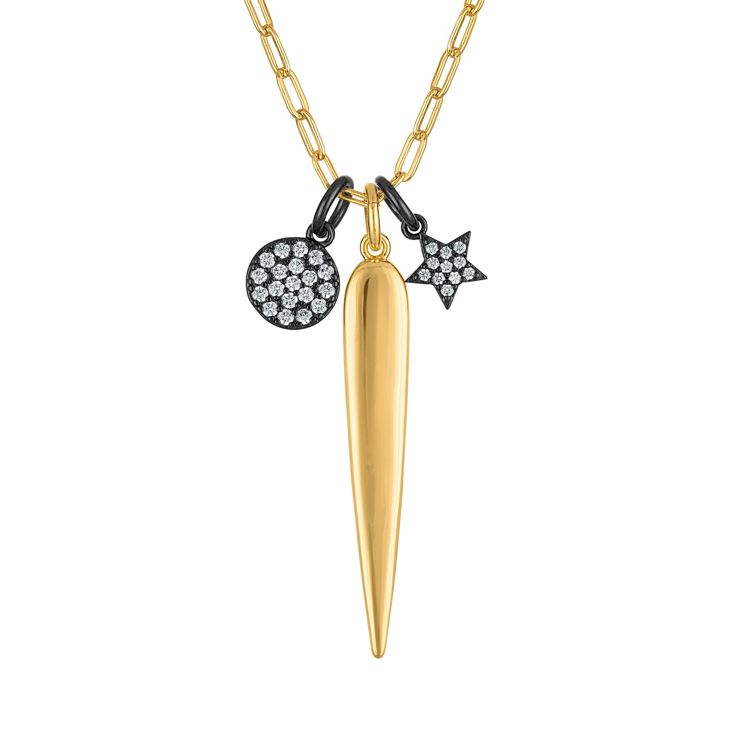 Star Spike Necklace - Josefina Jewels