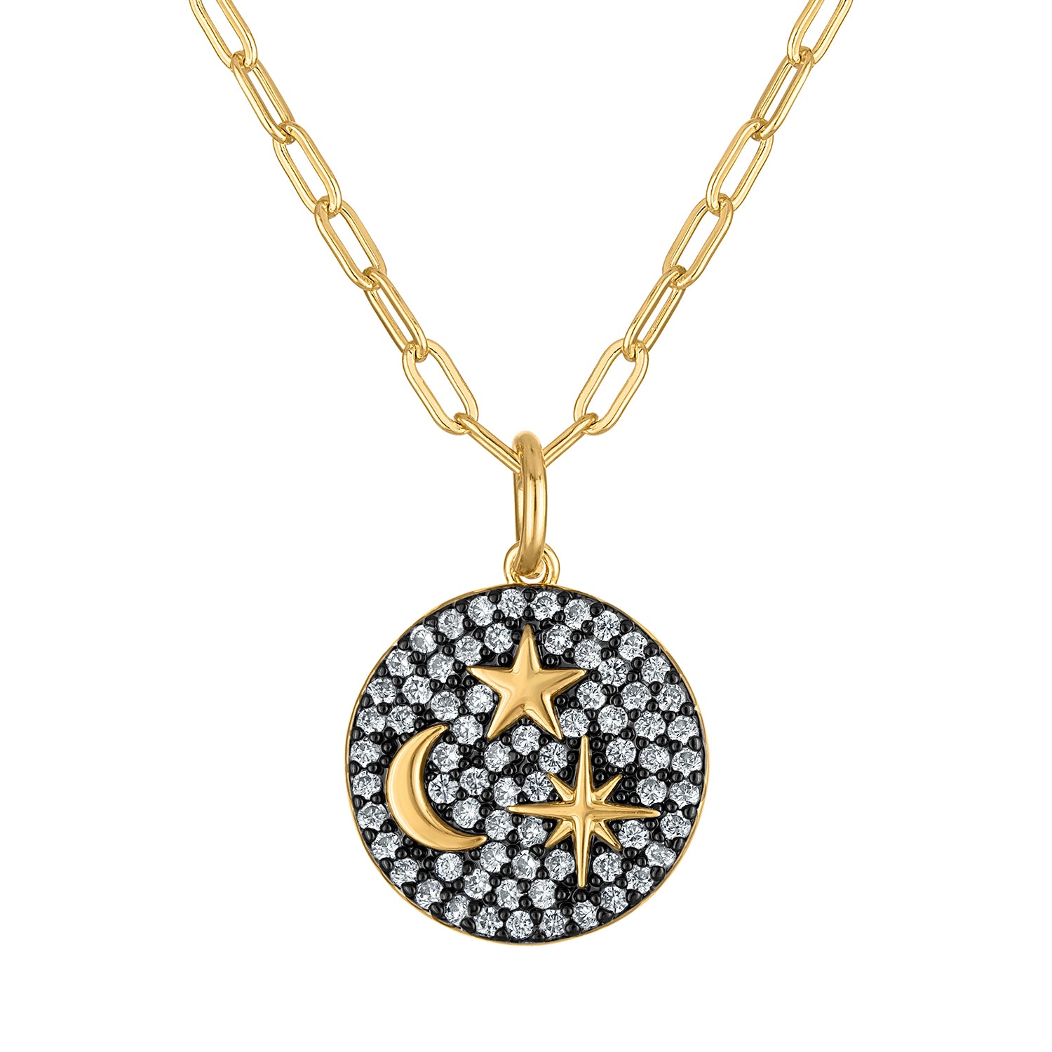 Constellation Pave Necklace - Josefina Jewels