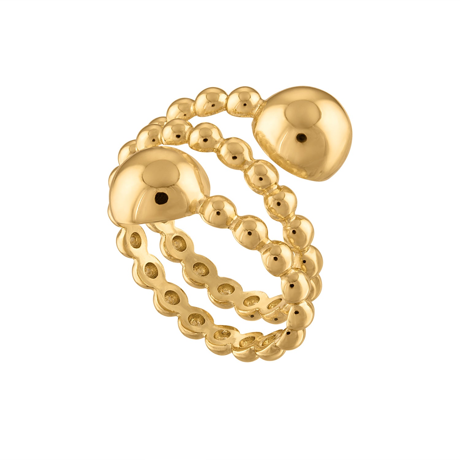 Olivia Spiral Ring - Josefina Jewels