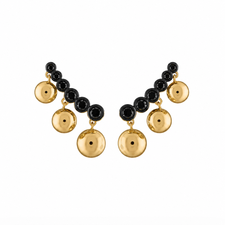 Olivia Dangling Ear Climber - Josefina Jewels