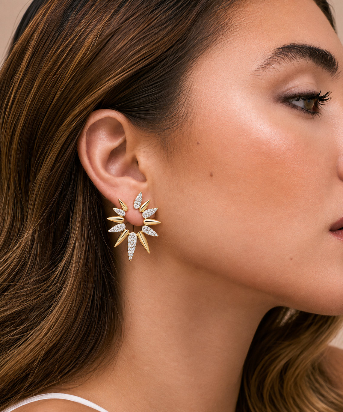 Fireworks Statement Earrings - Josefina Jewels