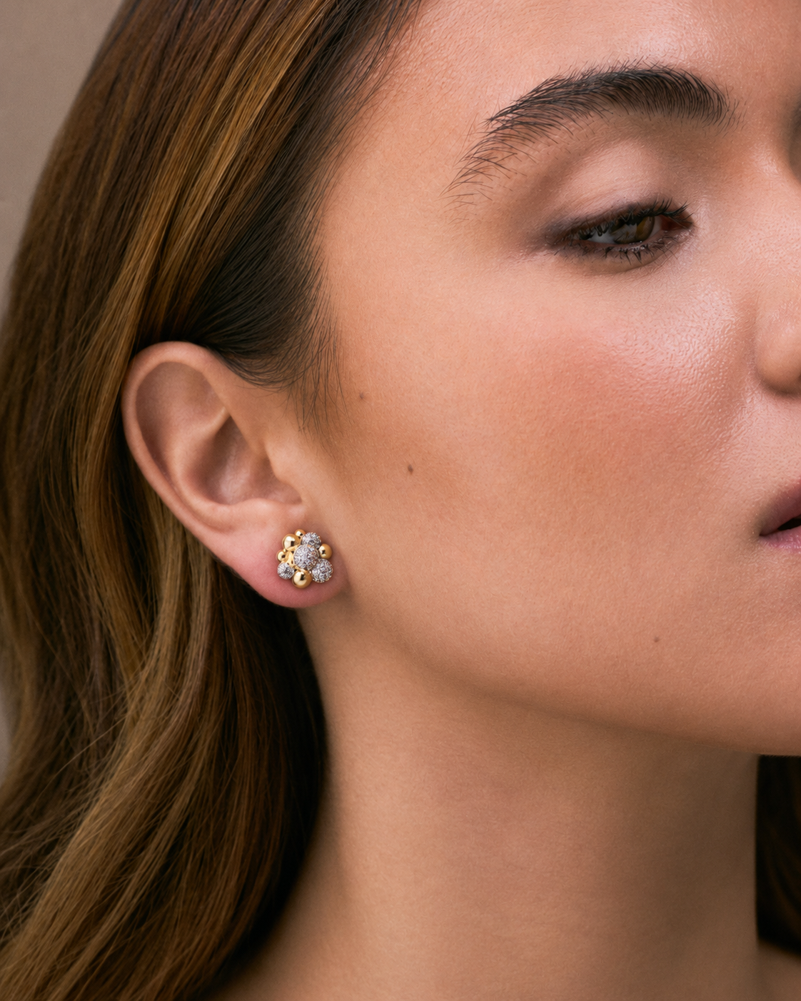 Prosecco Stud Earrings - Josefina Jewels