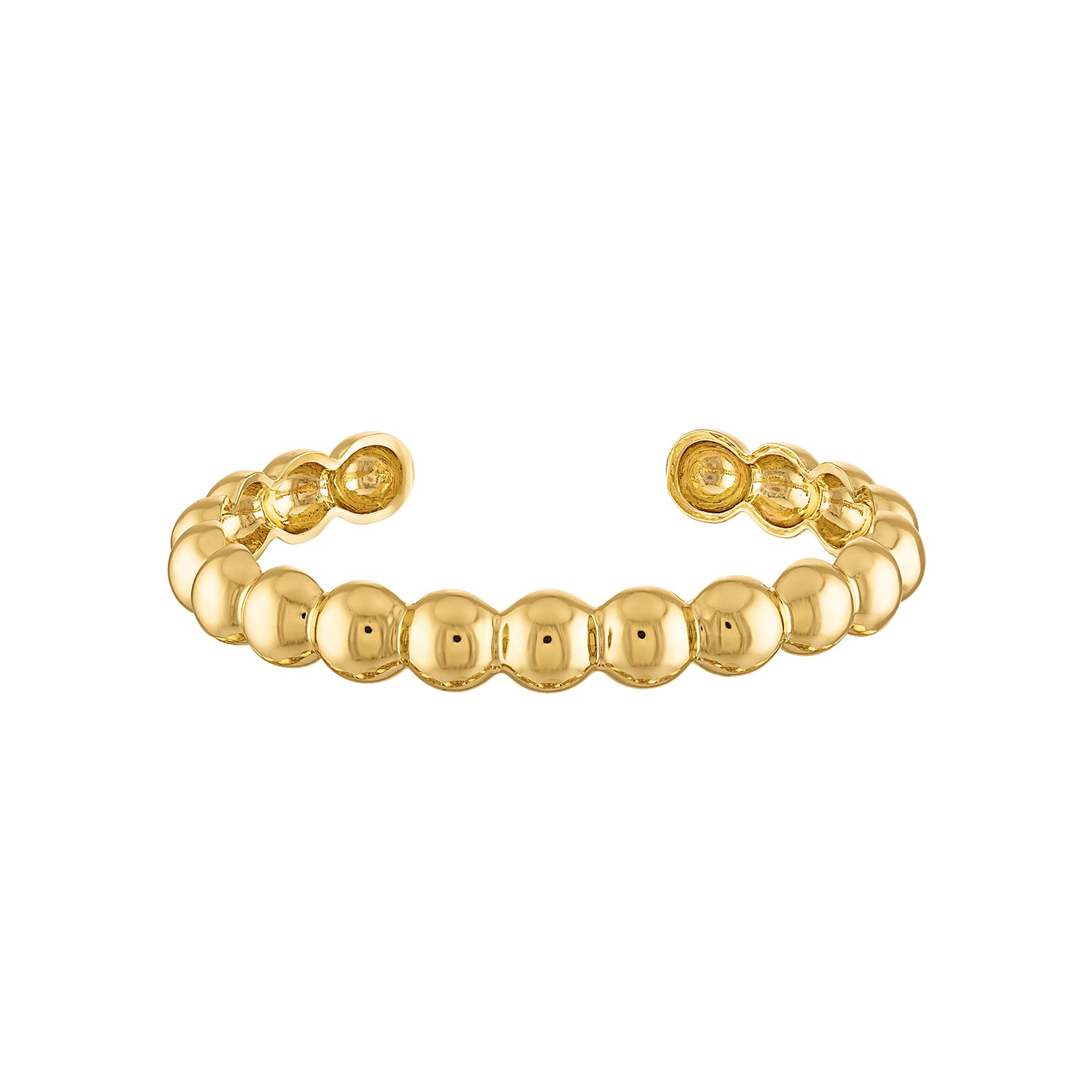 Olivia Large Ball Cuff Bracelet - Josefina Jewels