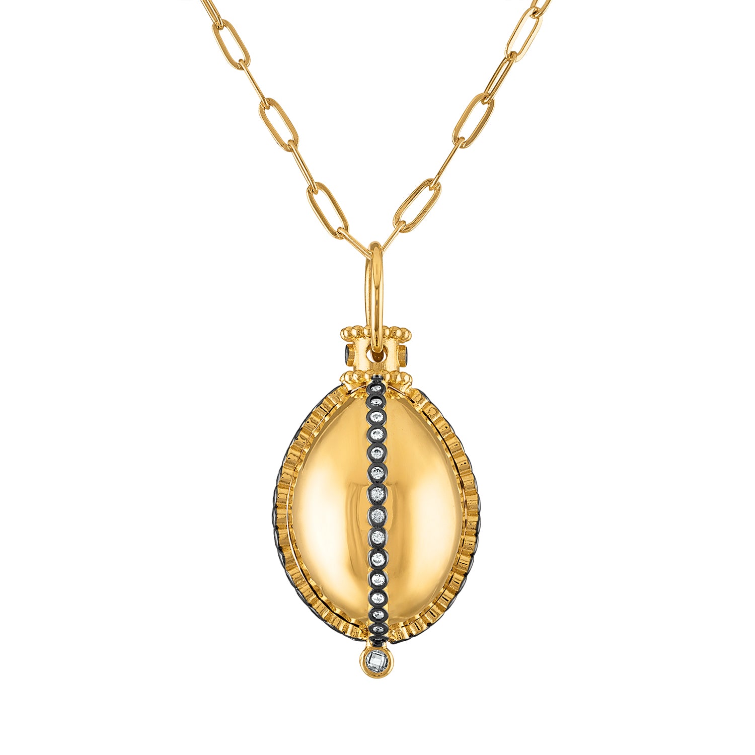 Crown Queen Long Necklace - Josefina Jewels