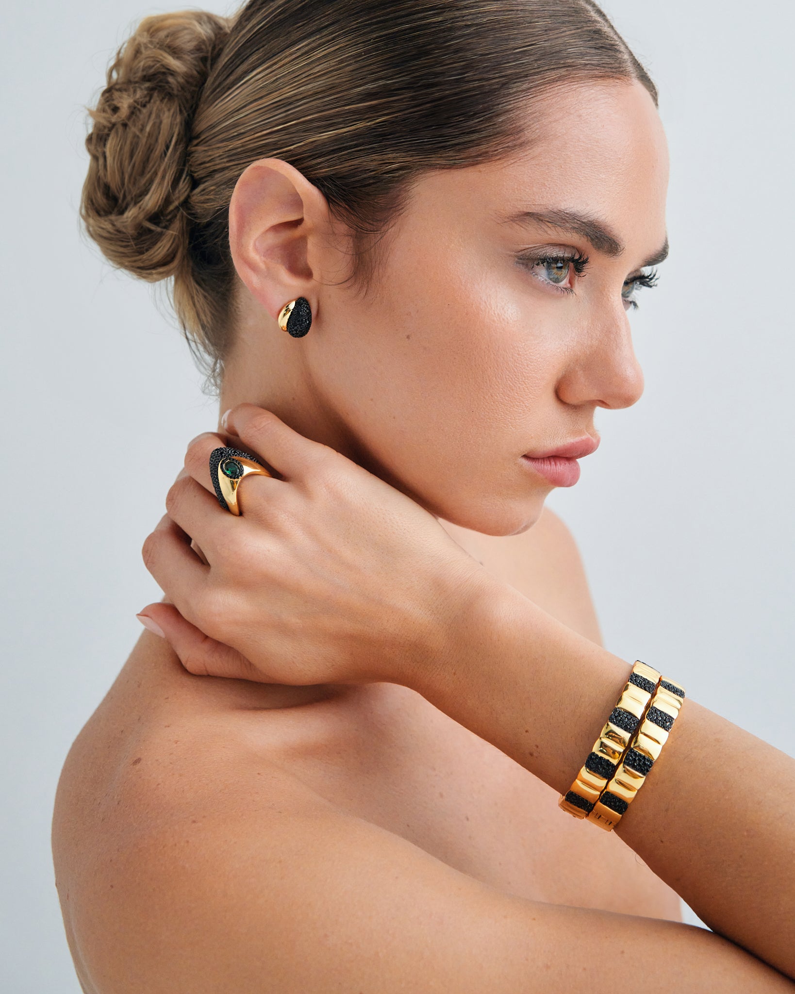 Ileana Cuff Bracelet - Josefina Jewels