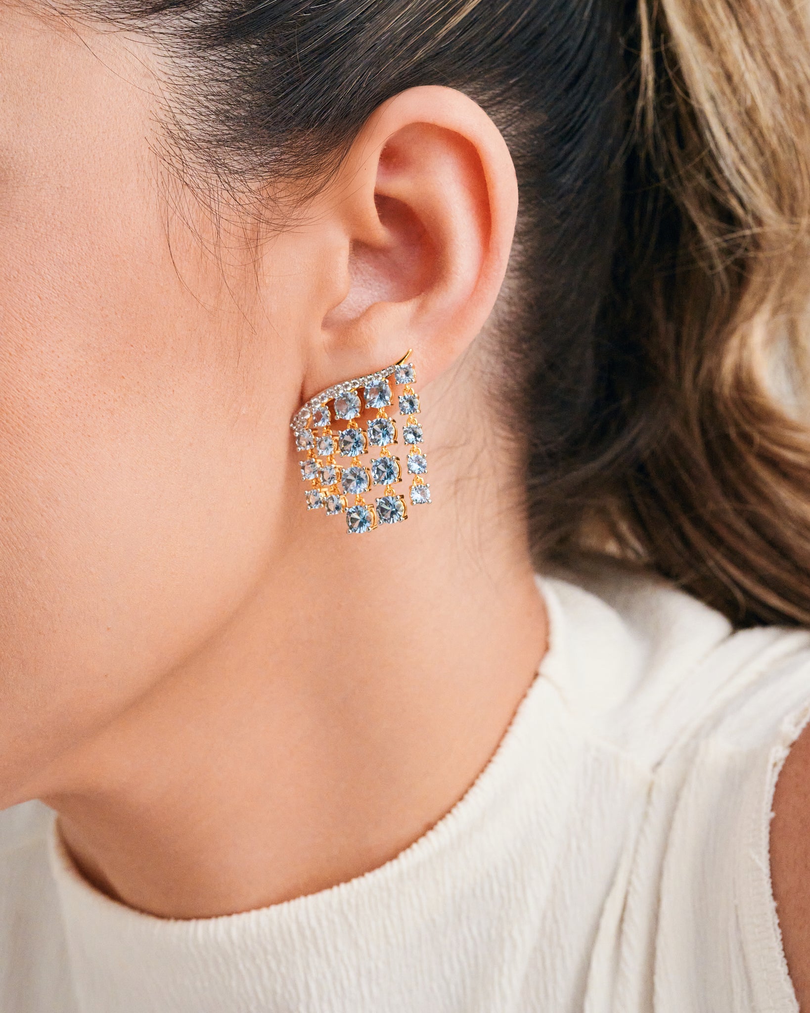 Bertha Statement Earrings - Josefina Jewels