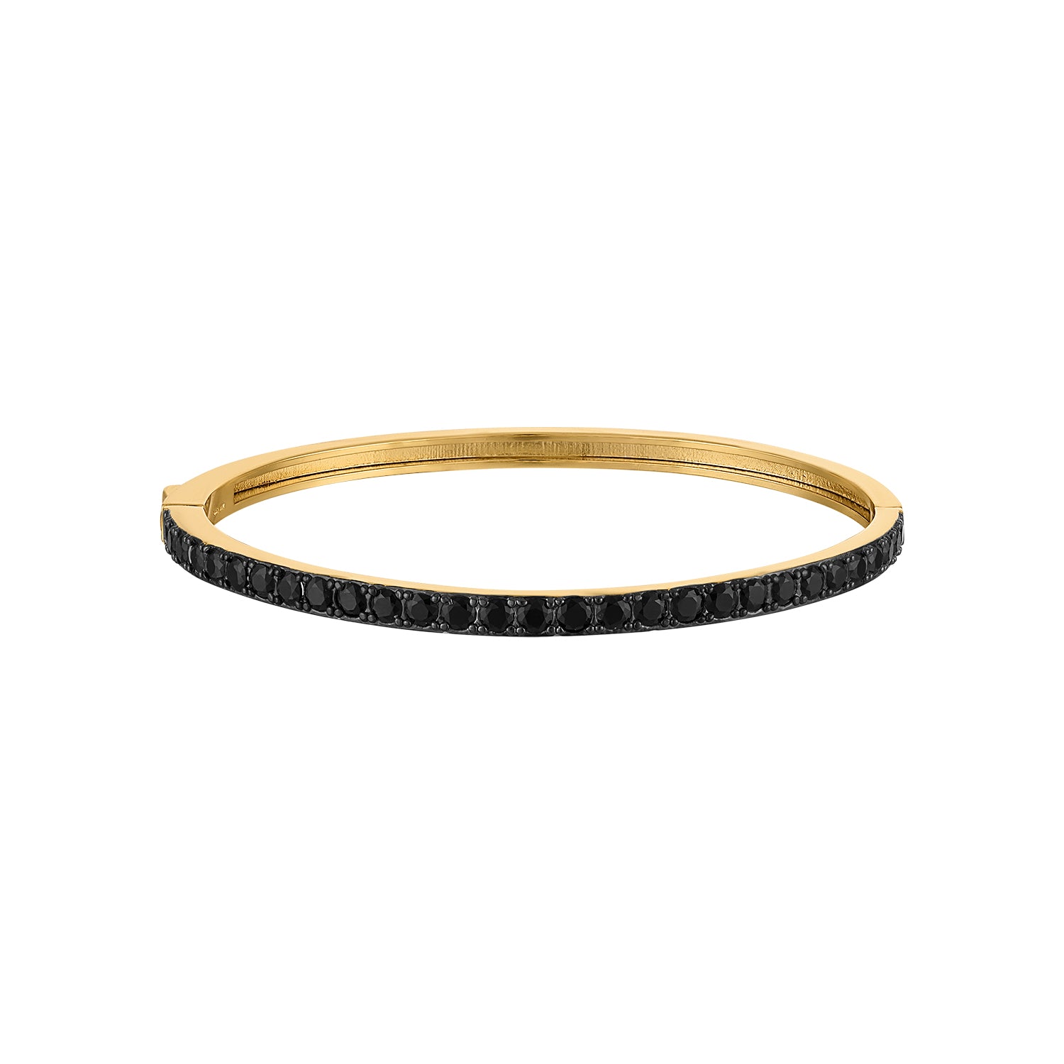Pave Hinge Bangle - Josefina Jewels