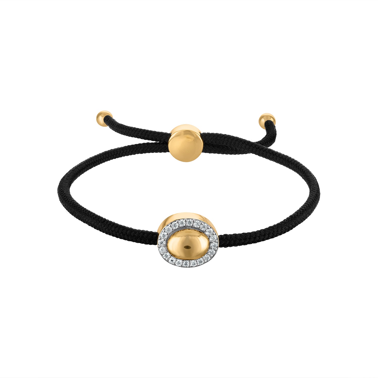 Golden Aura Cord Bracelet