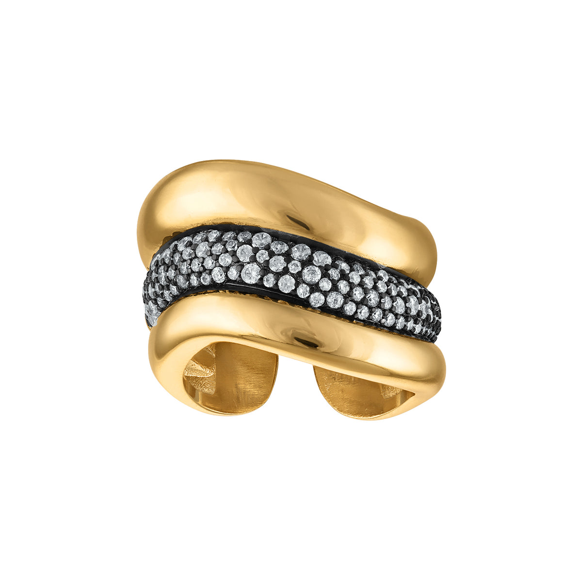 Moonlight Wave Ring