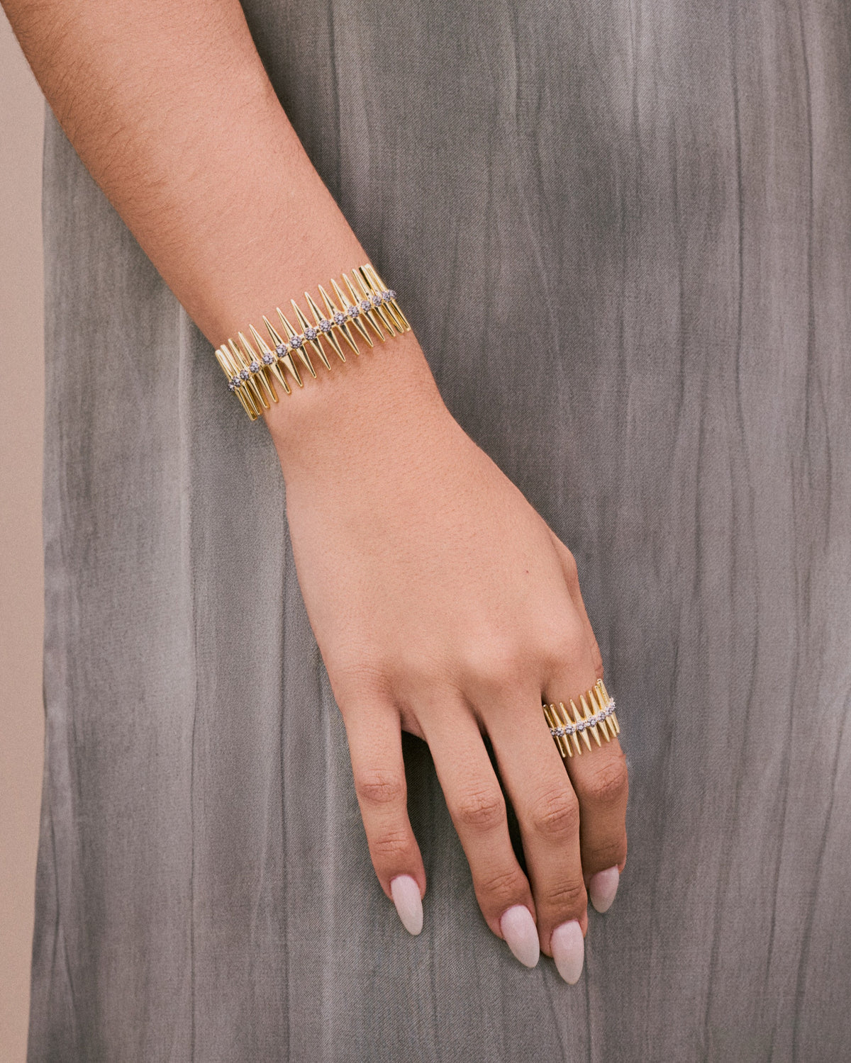 Corona Fringe Cuff