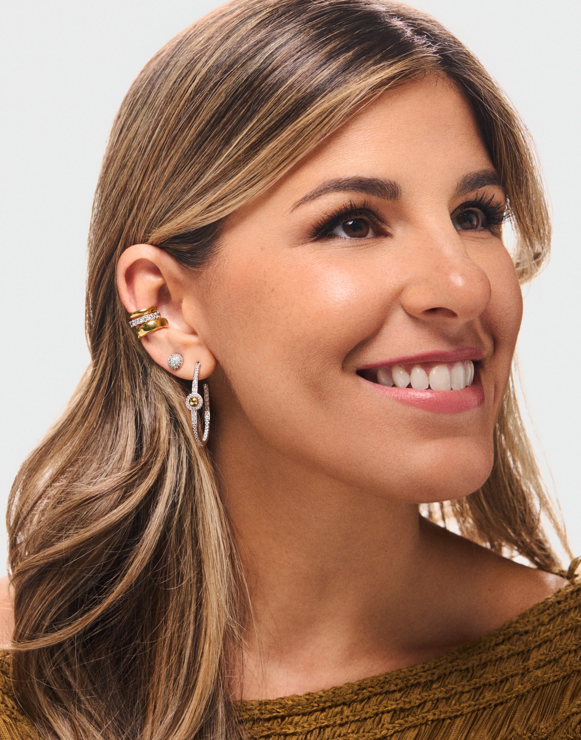 Josephine Hoop Earrings - Josefina Jewels