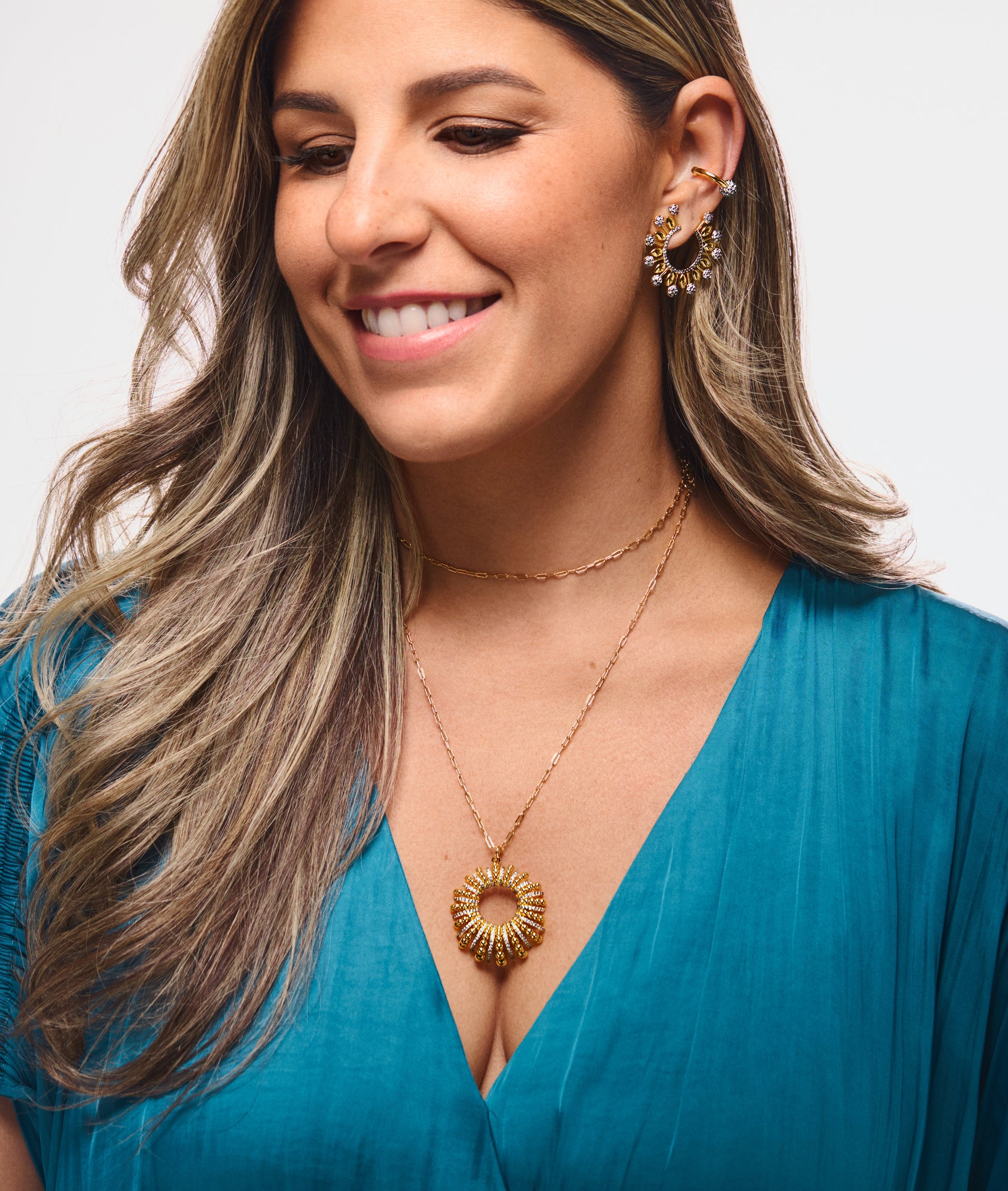 Sharon Statement Necklace - Josefina Jewels