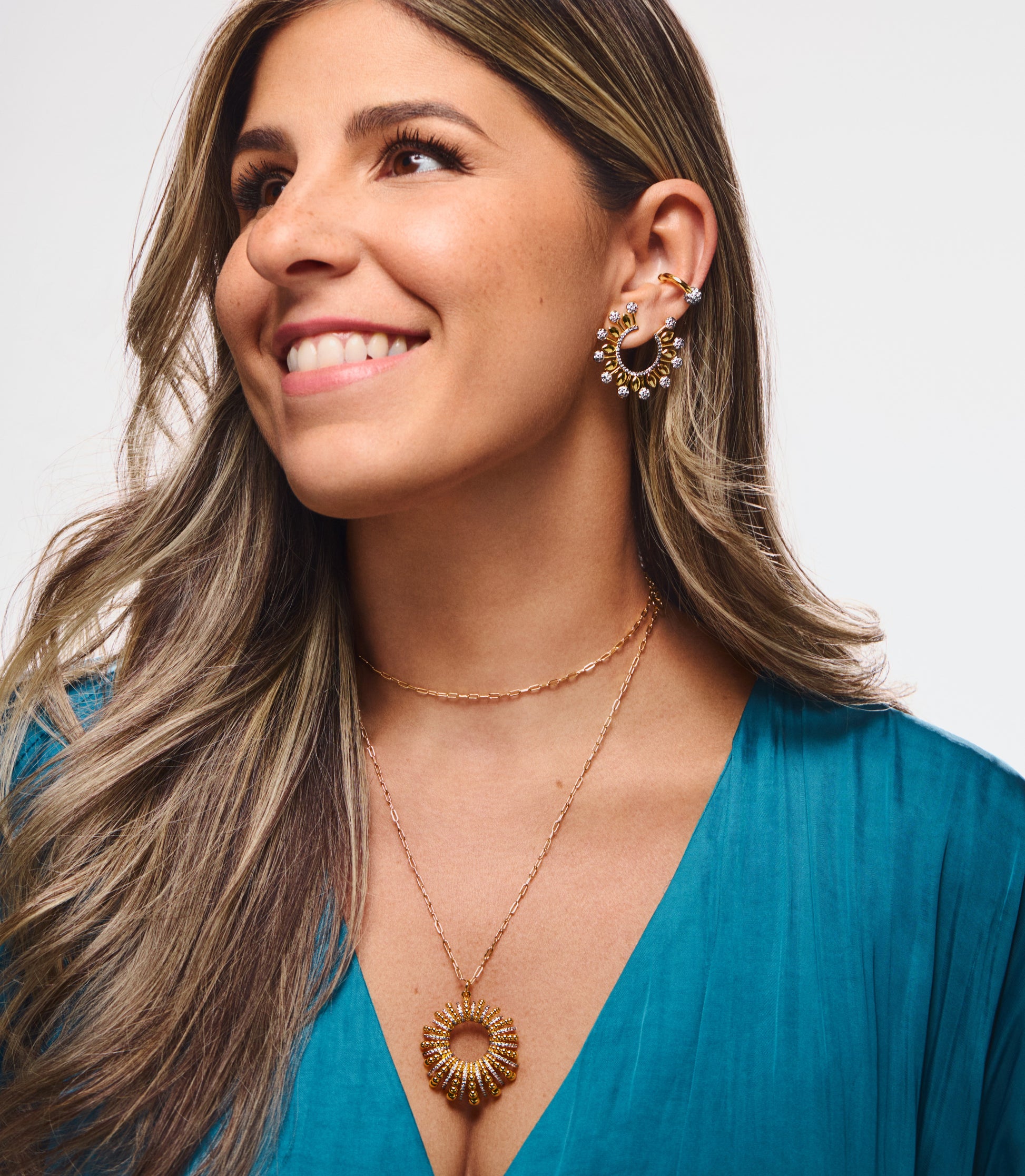 Sharon Statement Earrings - Josefina Jewels