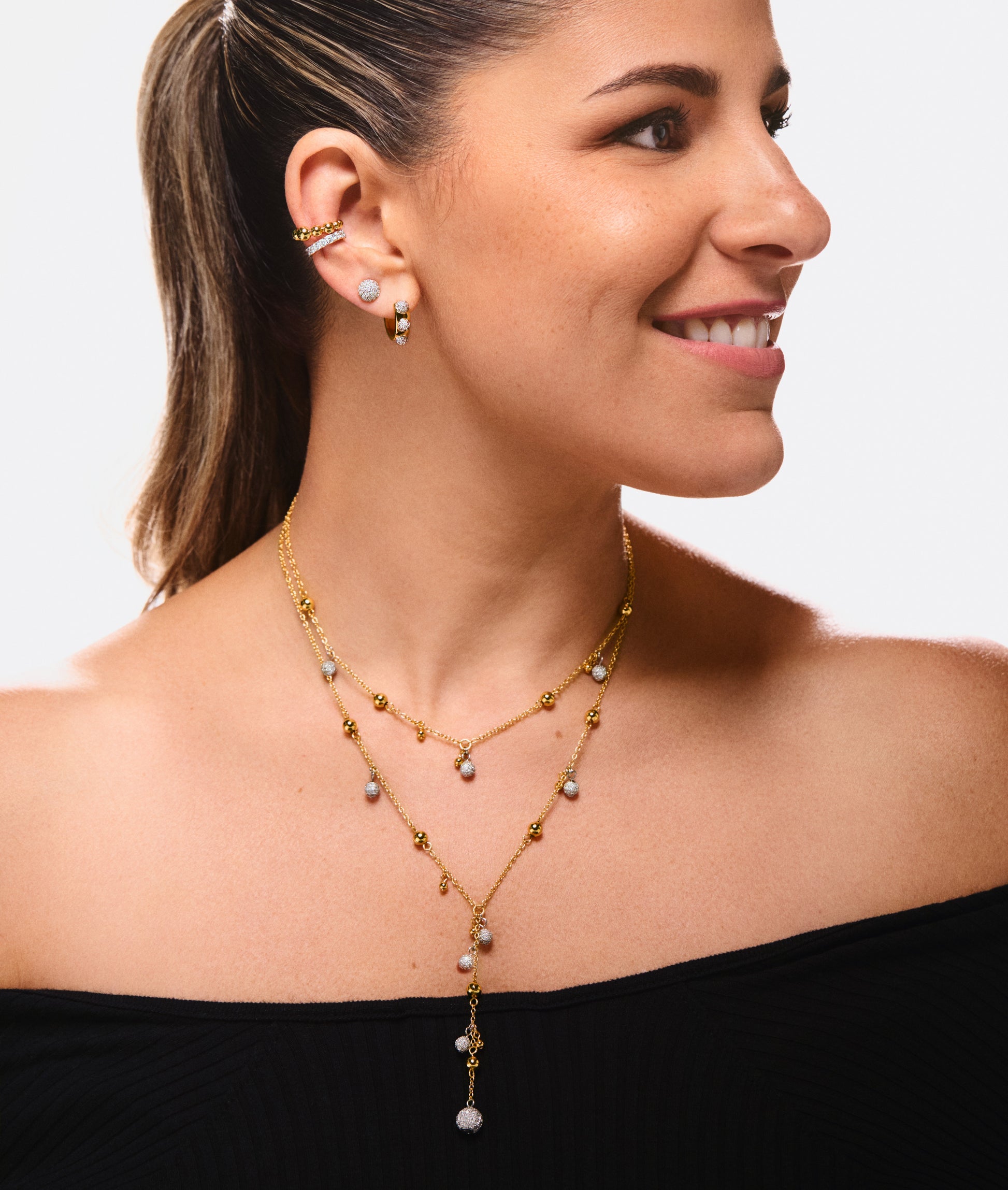 Isabella Tie Necklace - Josefina Jewels