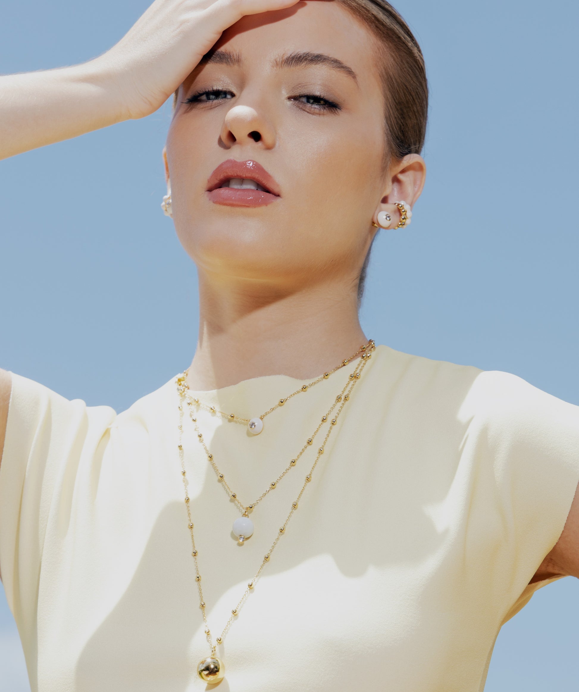 Diana Enamel Necklace - Josefina Jewels