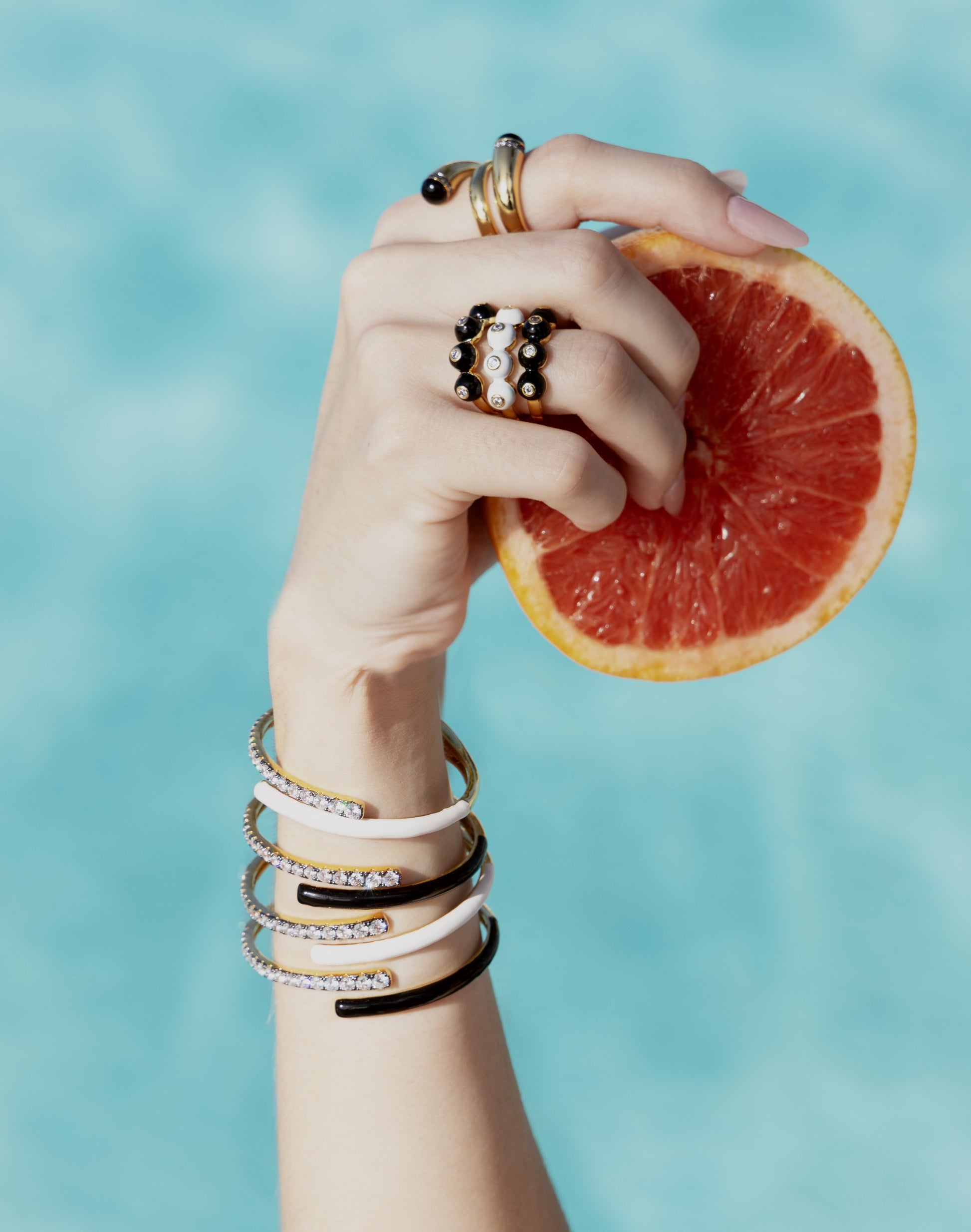 Beatriz Enamel Bracelet - Josefina Jewels