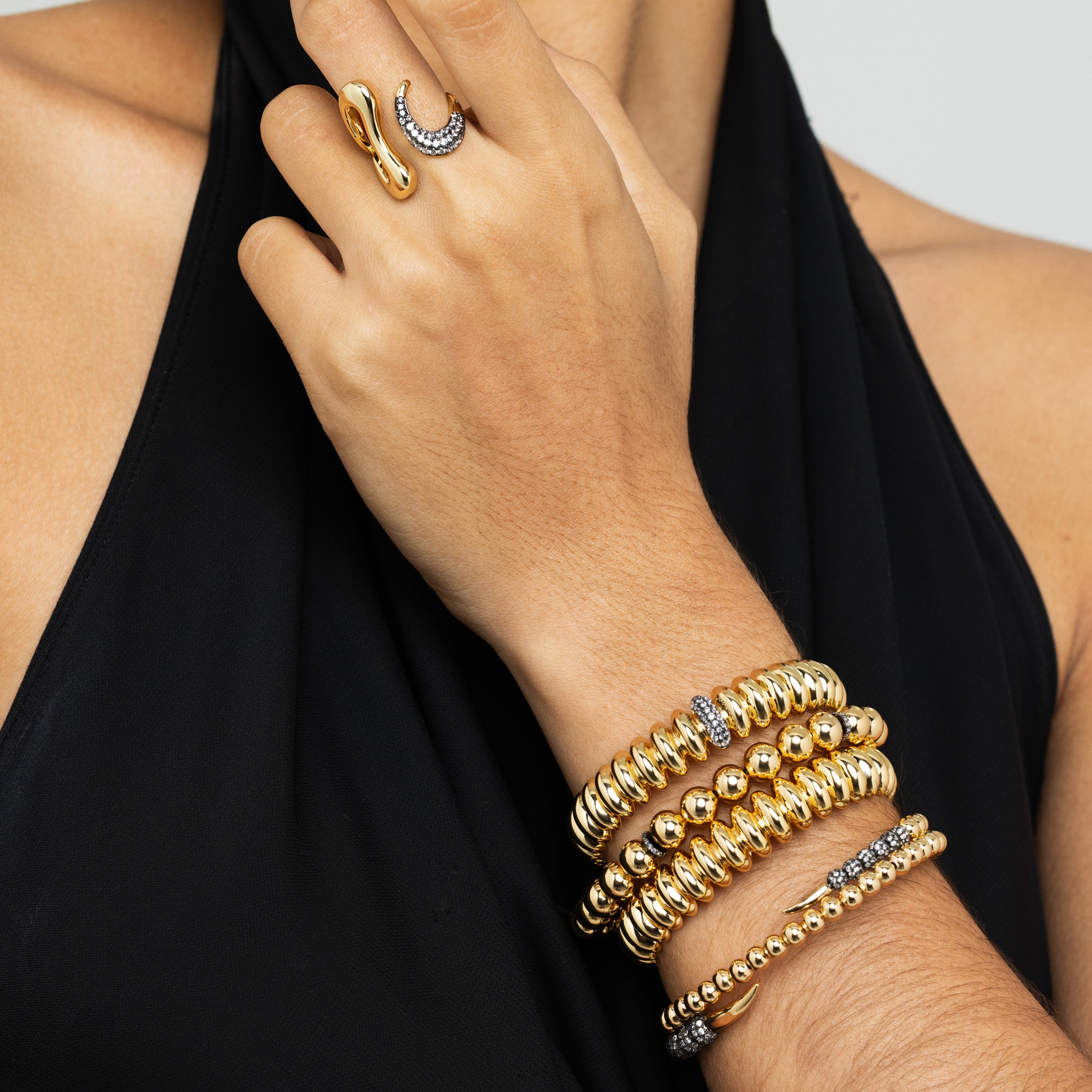 Spike Wrap Bracelet - Josefina Jewels