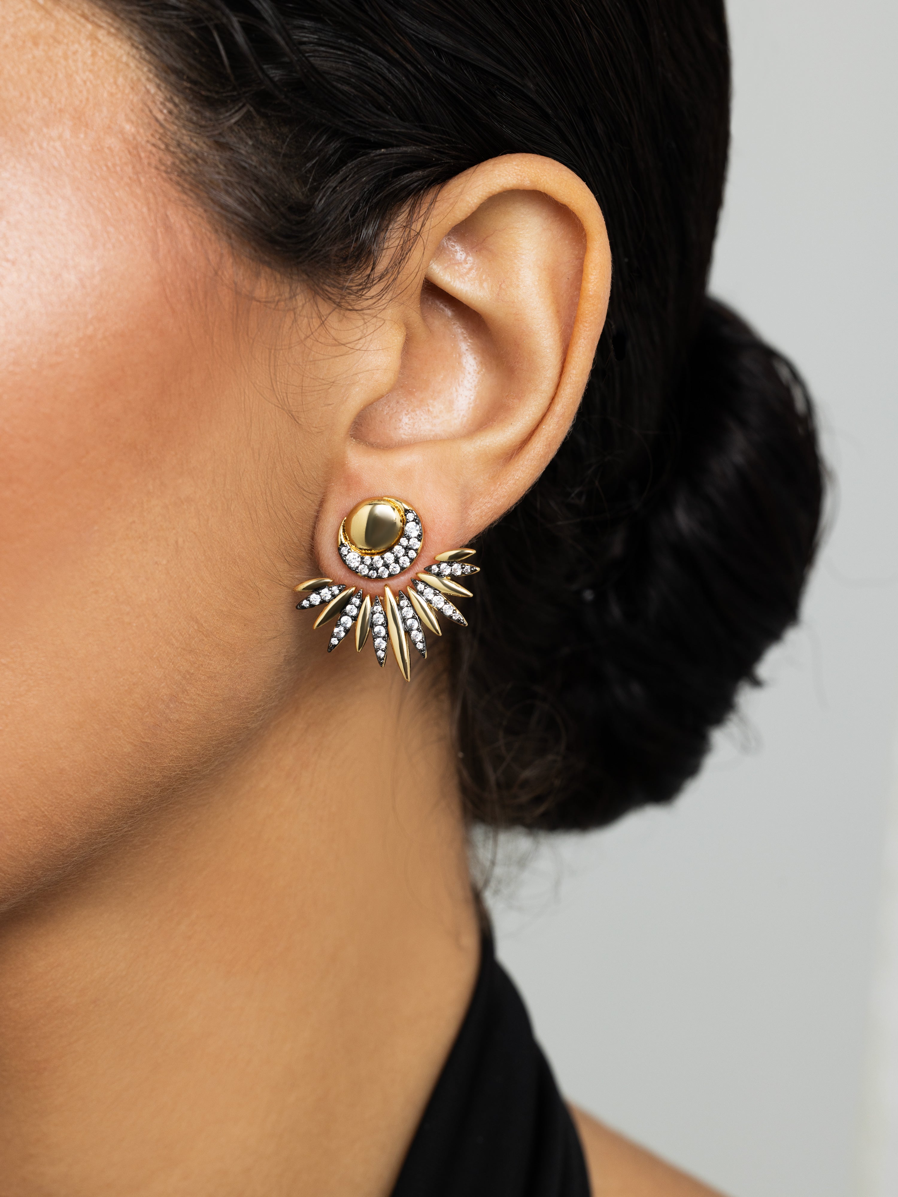 Spike Ear Jacket - Josefina Jewels