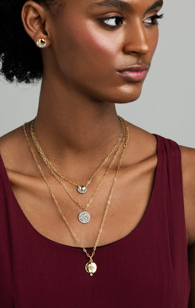 Constellation Pave Necklace